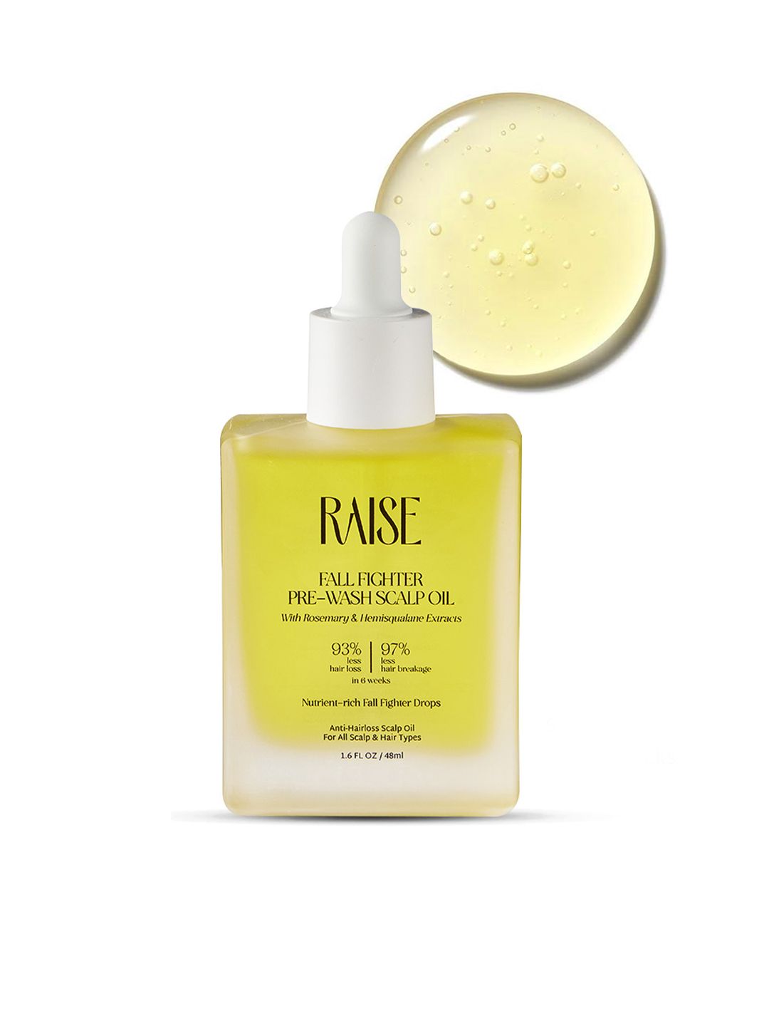 Raise Fall Fighter Pre-Wash Scalp Oil With Rosemary - 48 ml