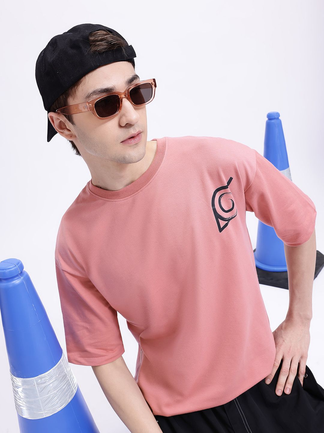 Kook N Keech Naruto Printed Oversized Longline T-shirt-picture-33