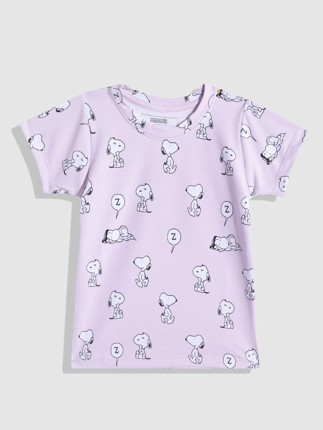 YK X Minute Mirth Kids Girls Snoopy Printed T-Shirt-picture-35