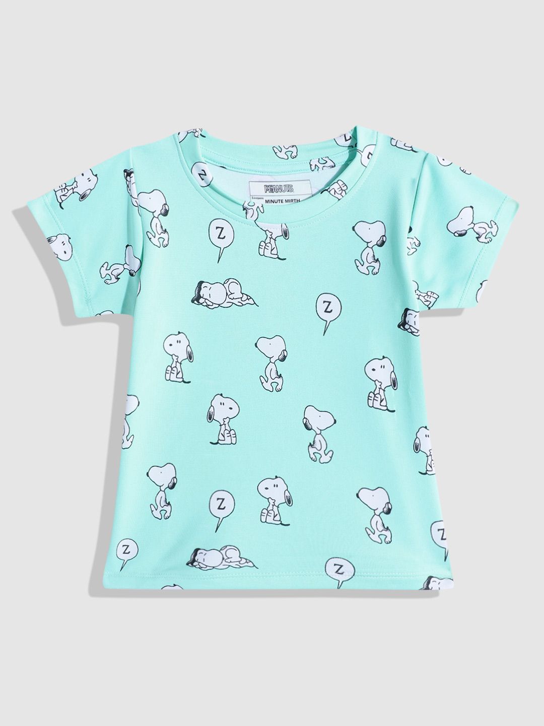 YK X Minute Mirth Kids Girls Snoopy Printed T-Shirt-picture-31