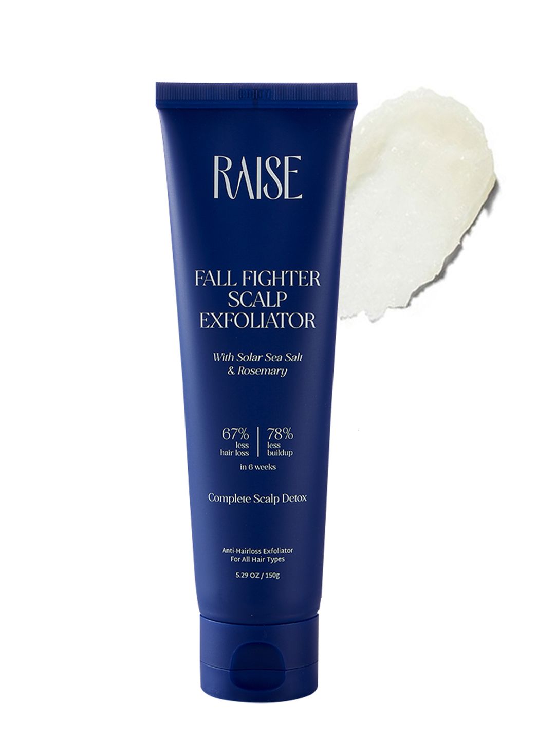 Raise Fall Fighter Scalp Exfoliator with Solar Sea Salt & Rosemary for Zero Buildup-picture-22