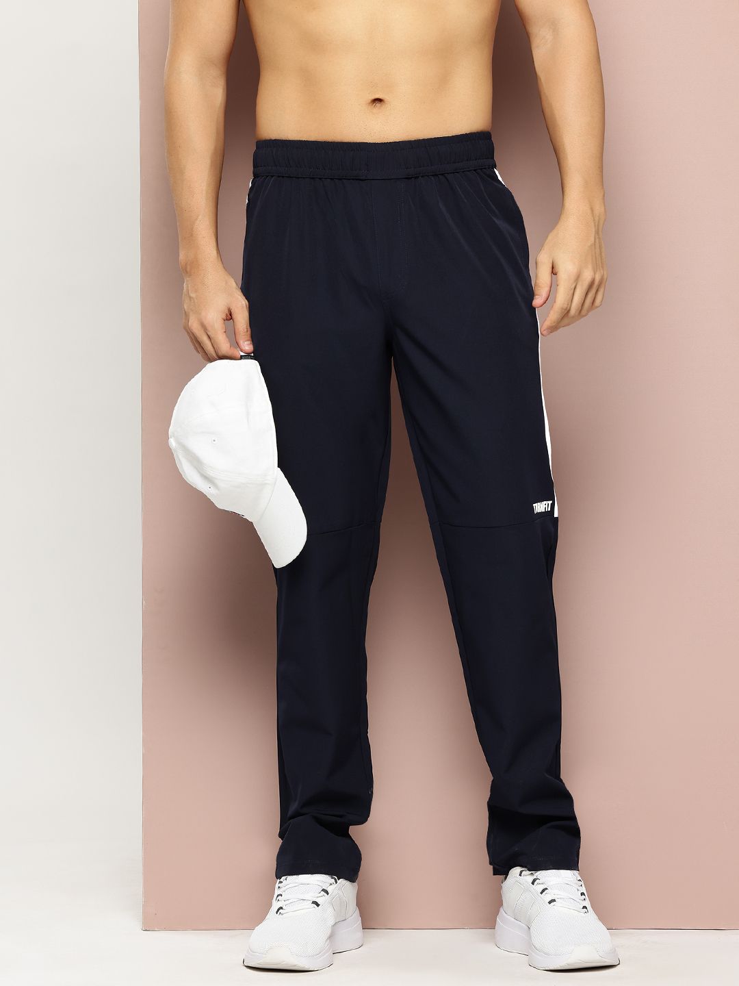 TURNFIT Men Straight Fit Training Track Pants-picture-13