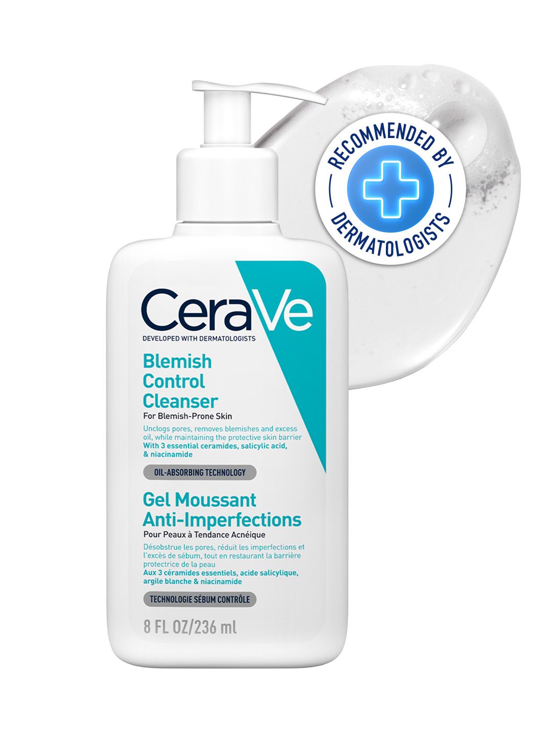 CeraVe Blemish Control Cleanser For Acne-Prone Skin - 236ml-image-26