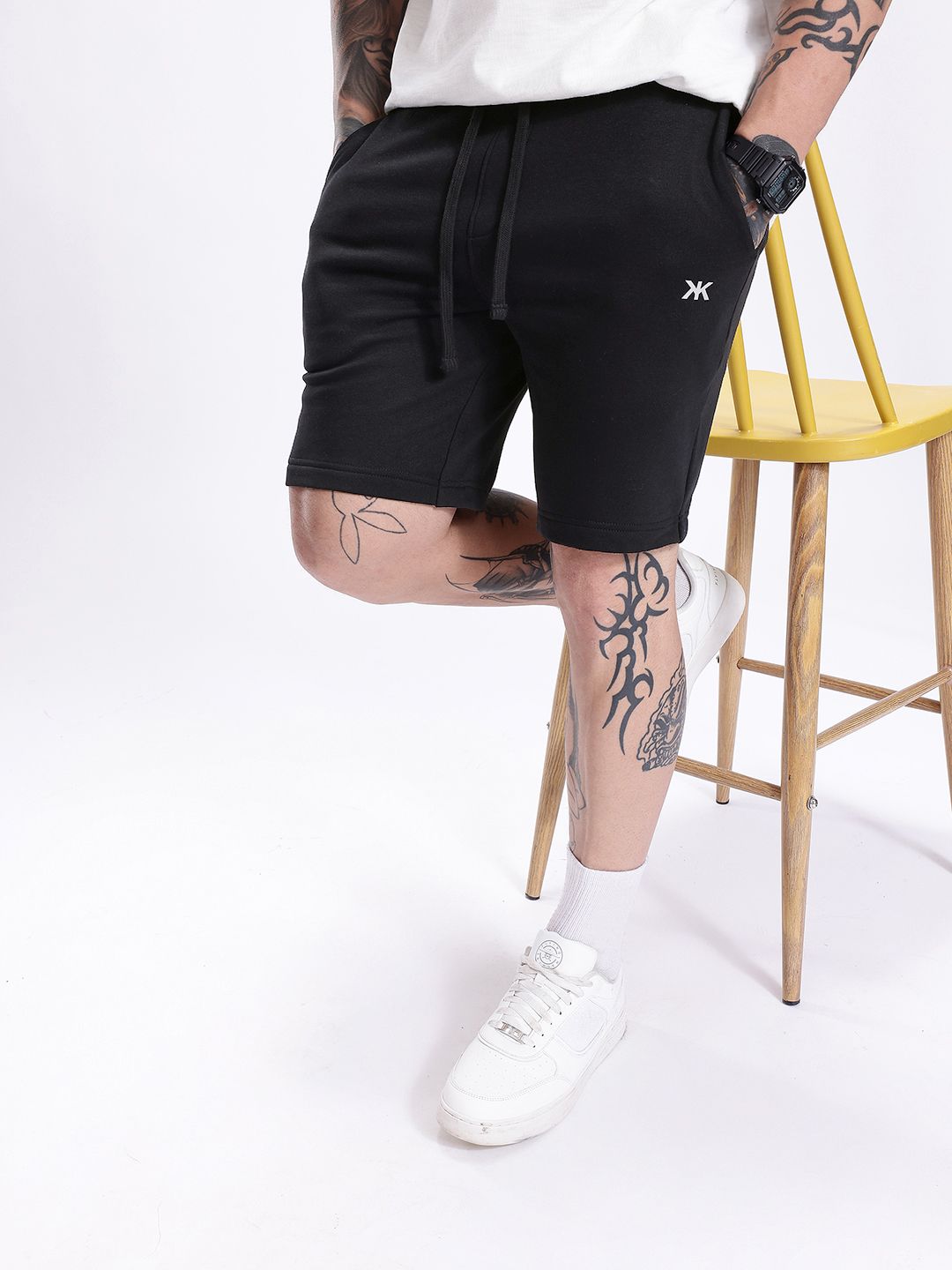 Kook N Keech Men Premium Knitted Shorts-picture-53