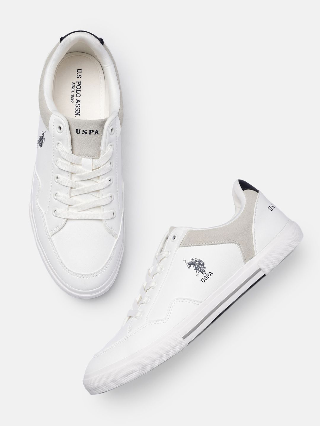 U.S. Polo Assn. Men Round Toe Sneakers