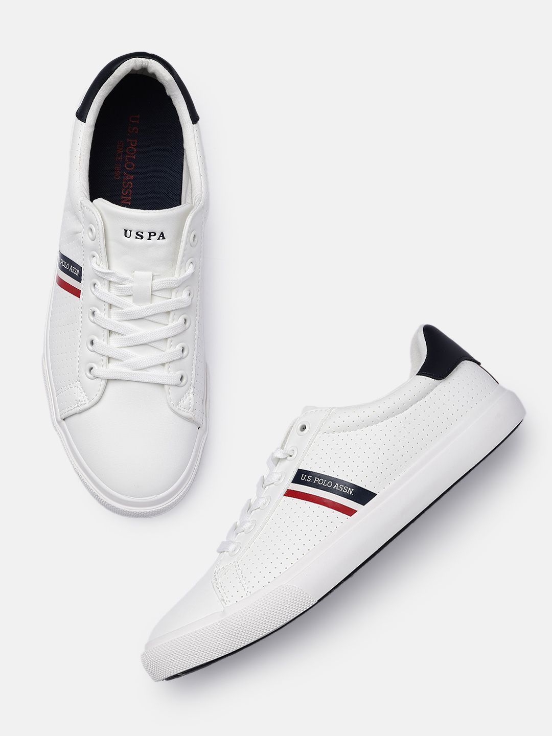 U.S. Polo Assn. U.S. Polo Assn. Men Textured Sneakers