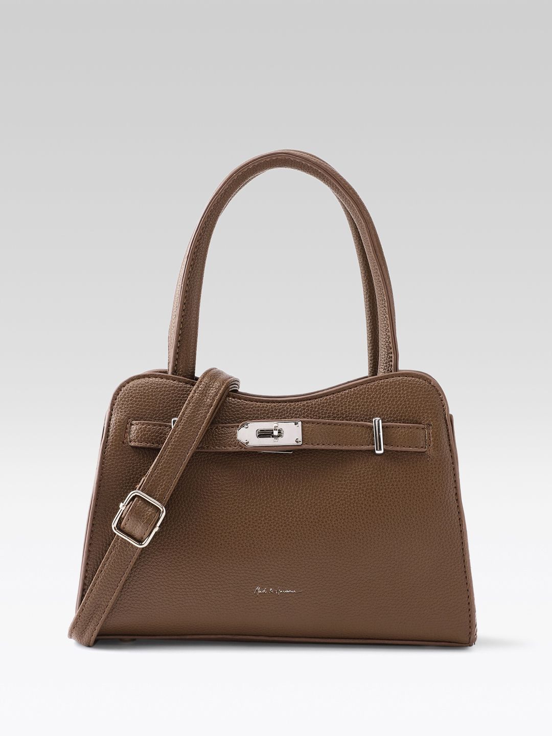 Mast & Harbour Textured Handheld Bag-picture-26