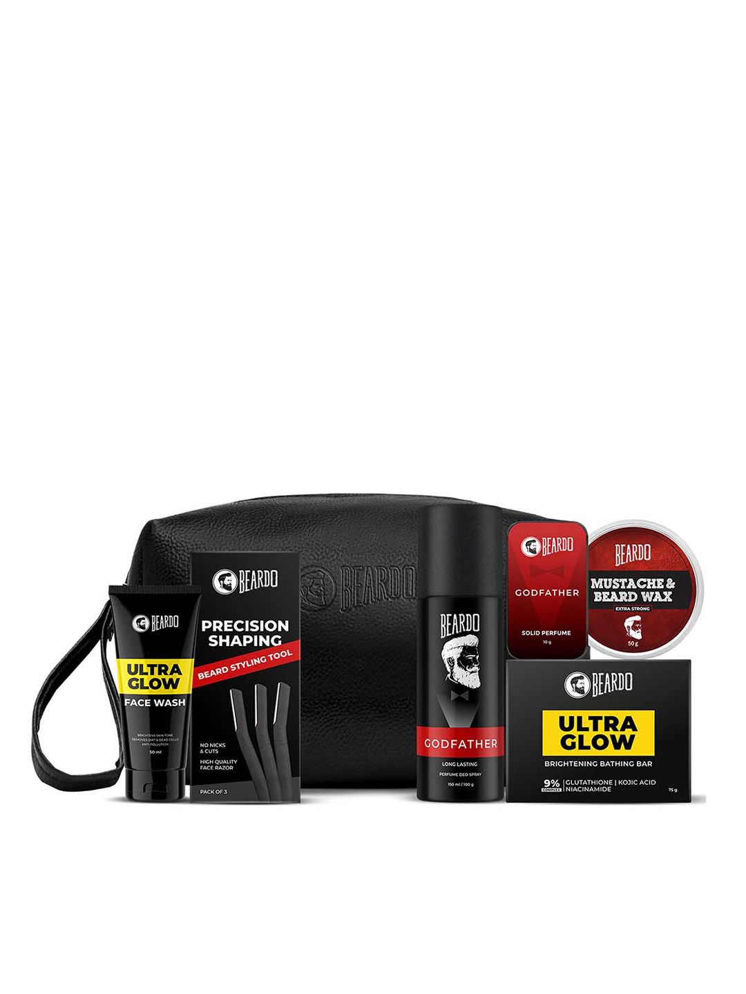 BEARDO Everyday Essential Kit - 7-in-1 Combo