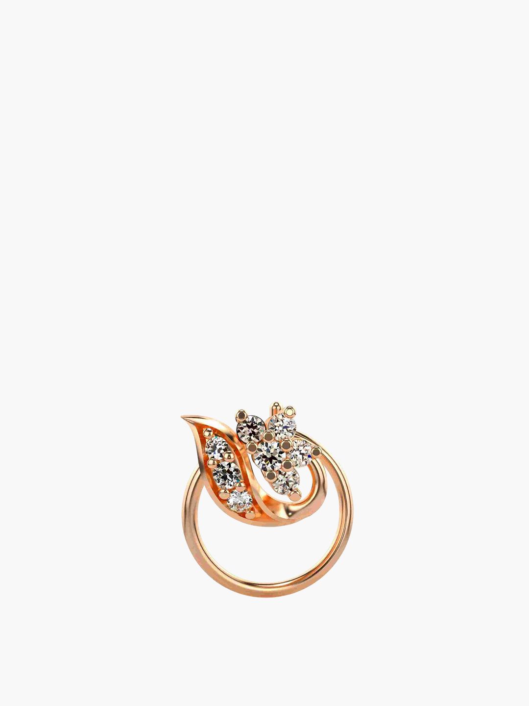 VALANOVA Women Diamond Nosepin-picture-42