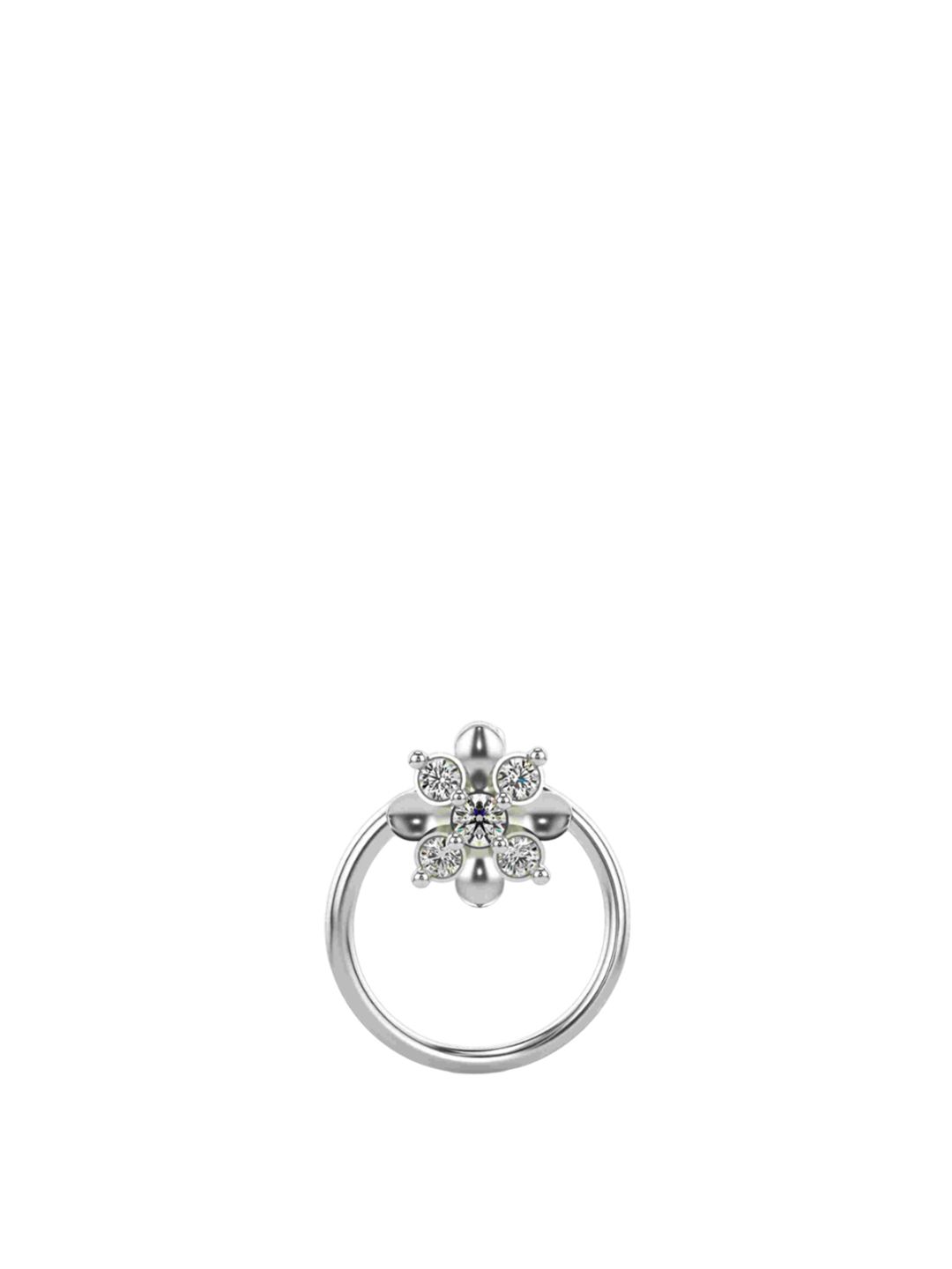 VALANOVA Women & Certified Lab Grown Diamond Nosepin 0.1gm-picture-18