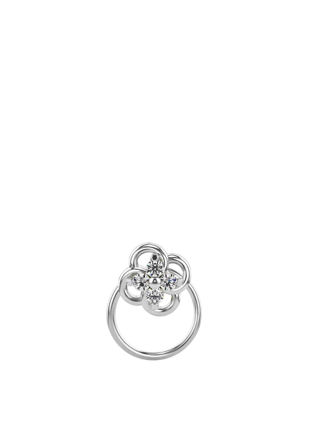VALANOVA Women 0.06ct Diamond Nosepin 0.45gm-image-13