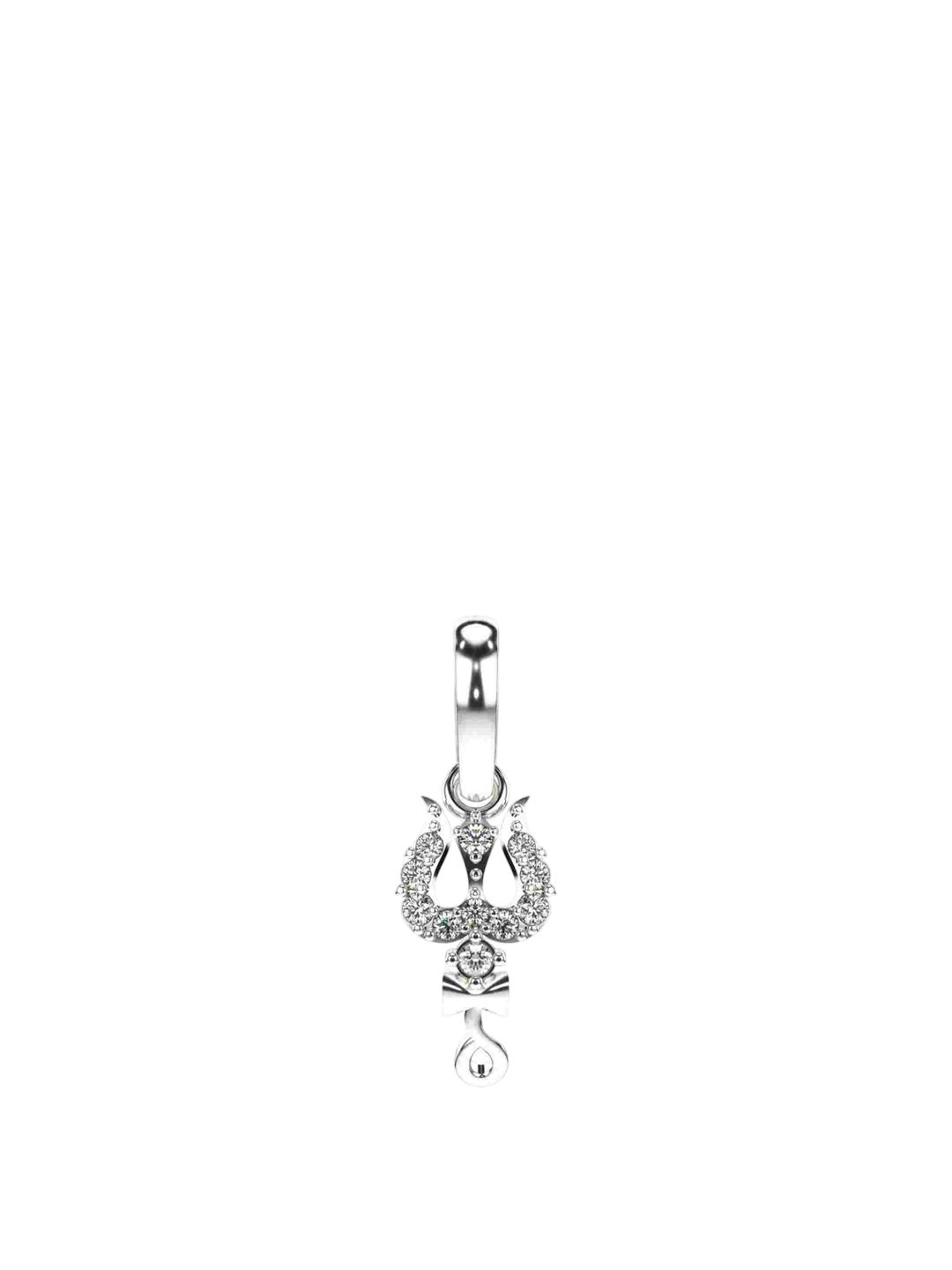 VALANOVA Women 925 Sterling Silver Diamond Pendant 0.83gm-picture-40