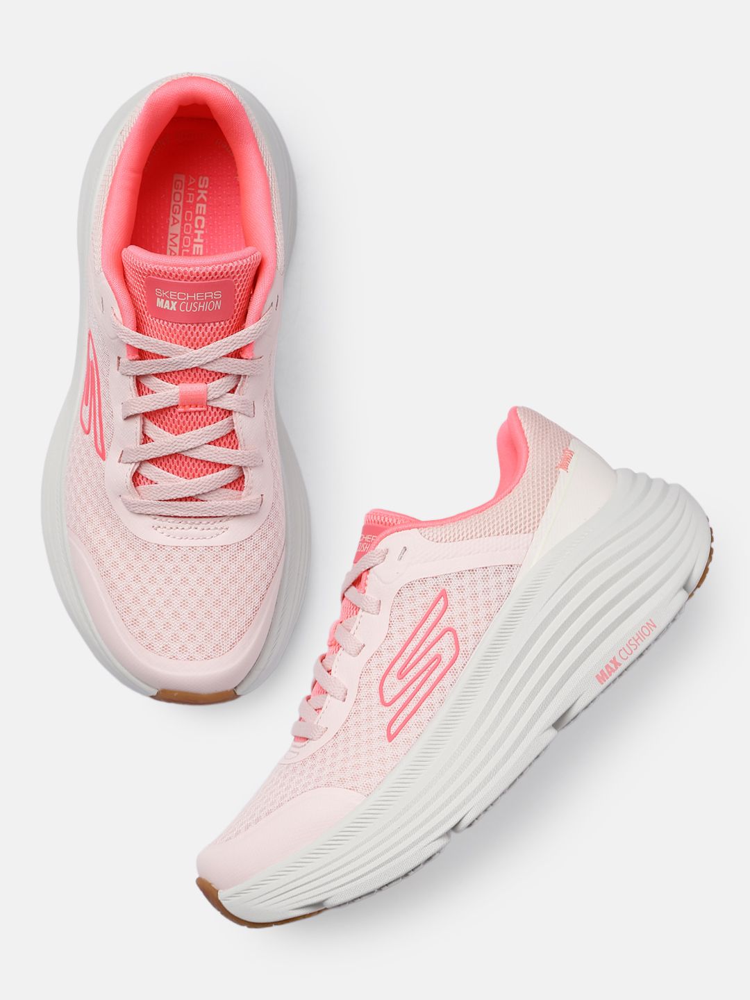 Skechers Women MAX CUSHIONING ENDEAVOUR - CA Mesh Running Shoes-picture-21