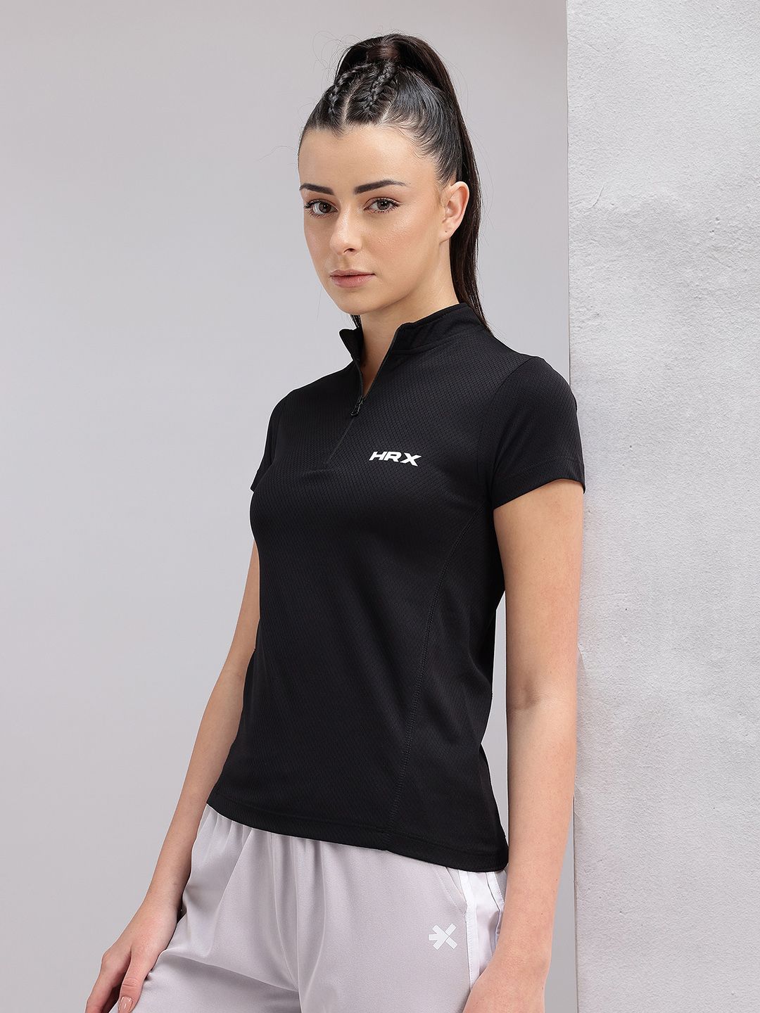 HRX by Hrithik Roshan Women High Neck Sports T-shirt-picture-54