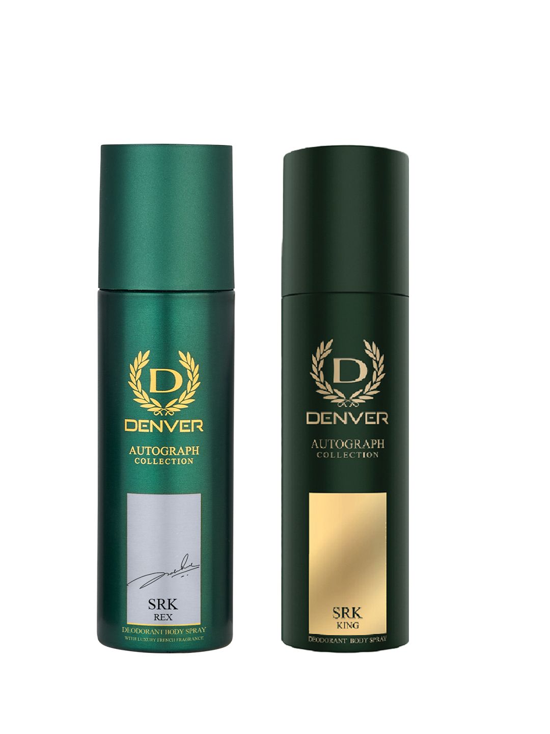 Denver Men Set Of 2 SRK Rex & King Autograph Long Lasting Deodorants- 140 ml Each-image-47