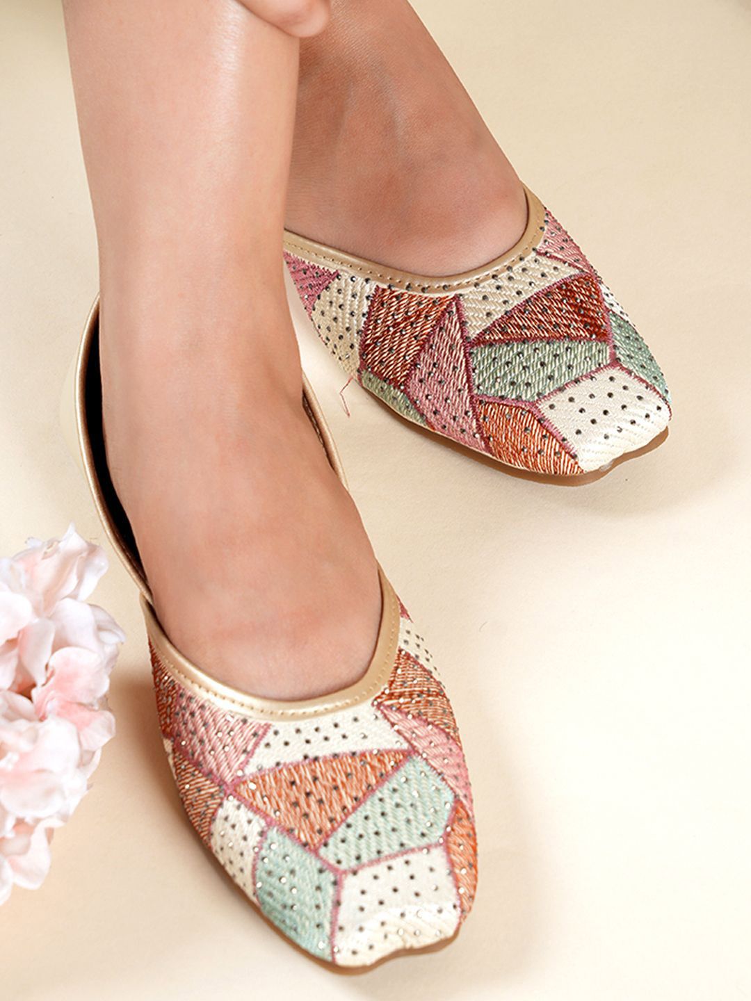 Anouk Women Embellished Mojaris-picture-31