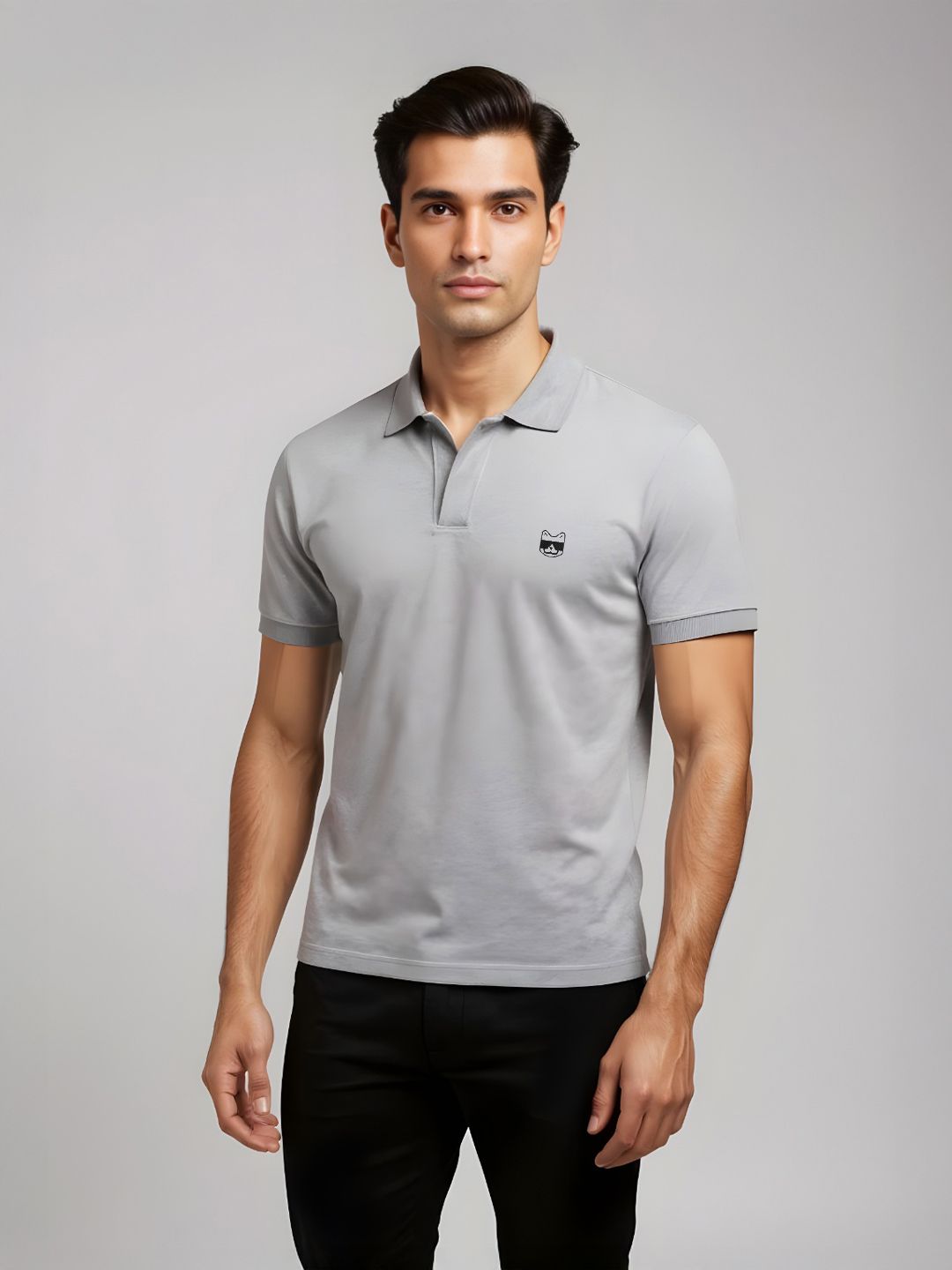 glitchez Polo Collar Casual T-shirt-picture-31