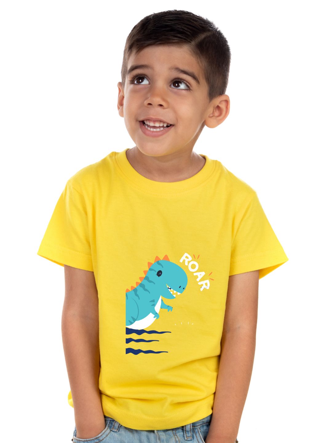 BAESD Pack Of 2 Typography Printed Round Neck Cotton T-Shirts-picture-29