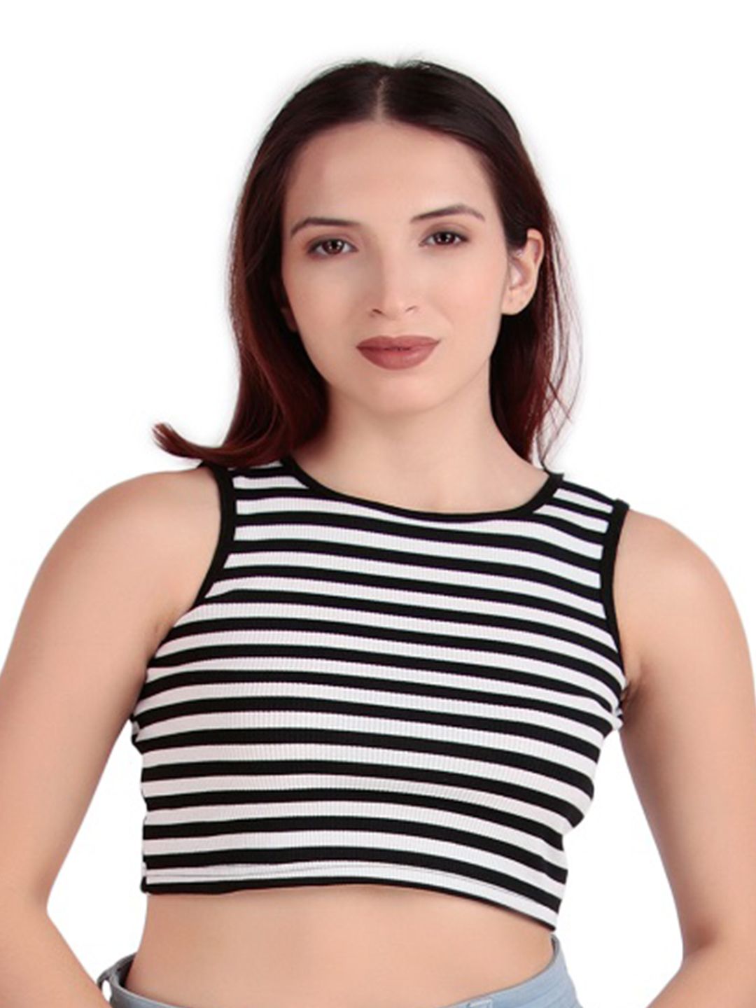 PRIME LOVE Women Tank Crop Top-image-34