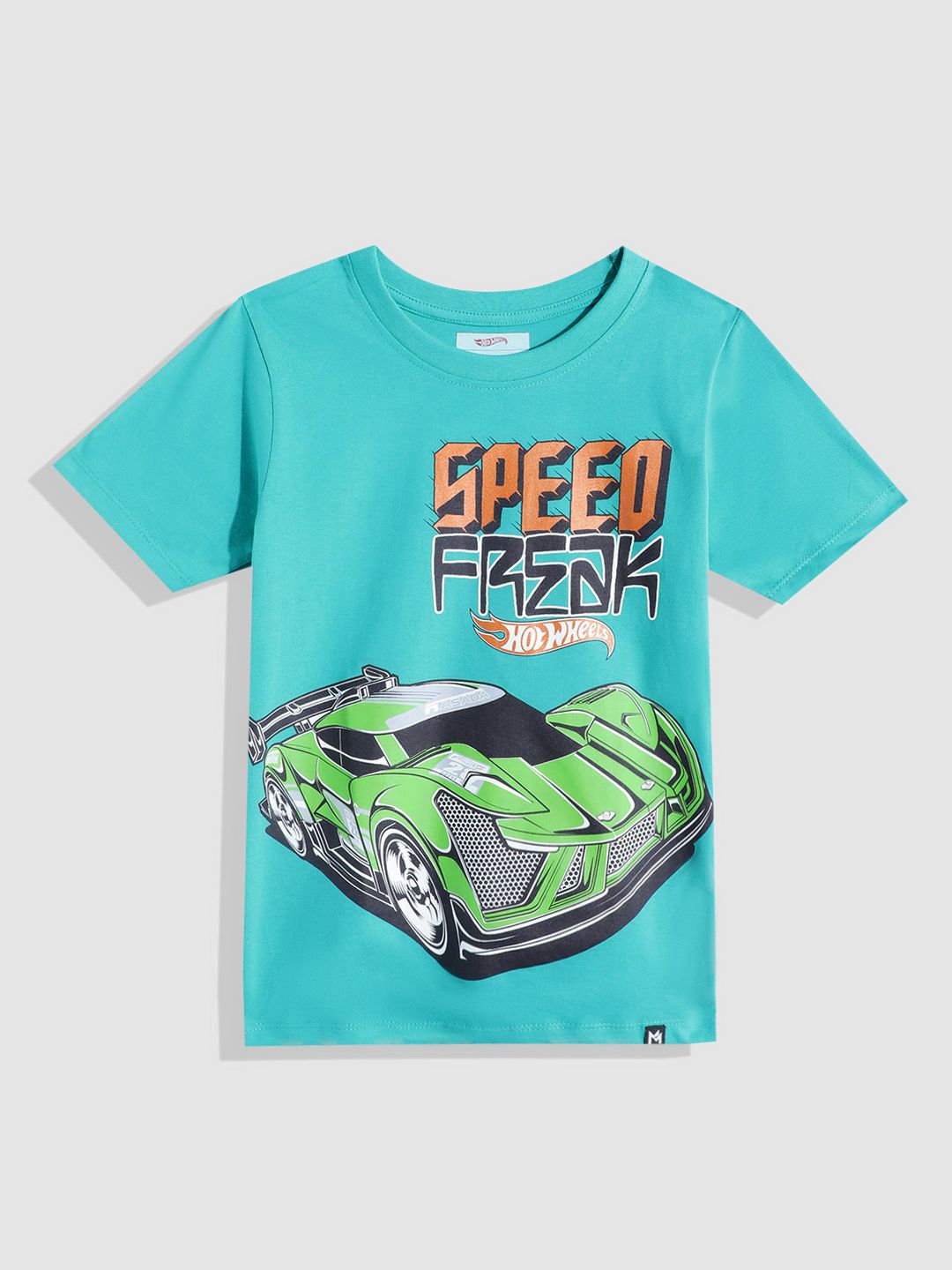 YK X Minute Mirth Boys Hot Wheels Printed T-shirt-picture-44