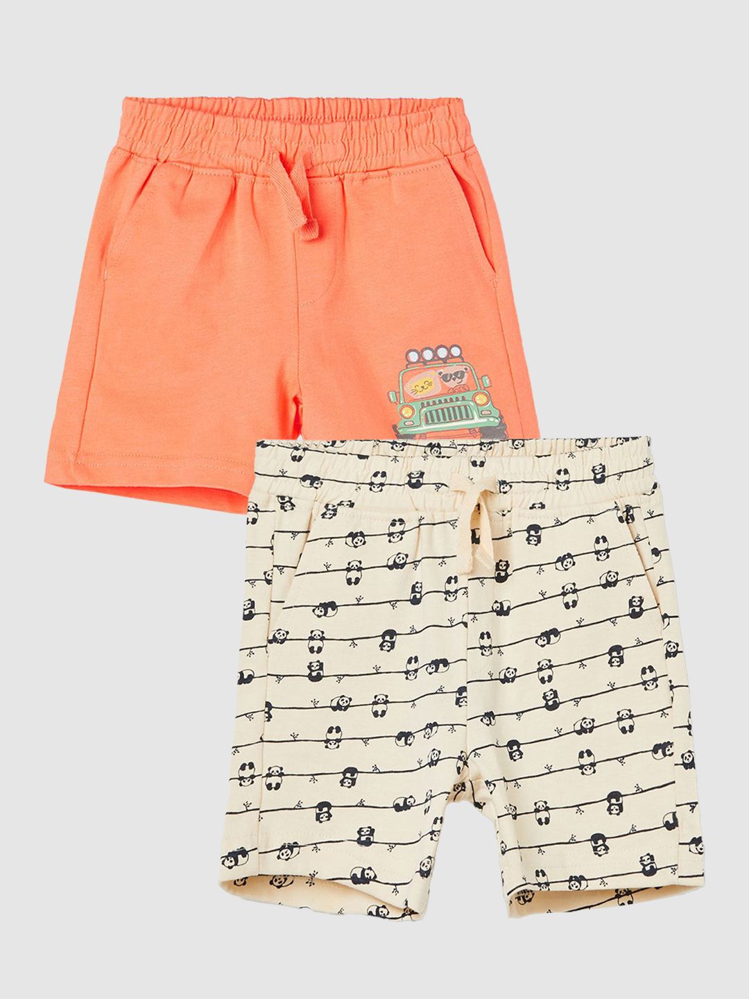 Juniors by Lifestyle Boys Pack of 2 Printed Shorts-picture-31