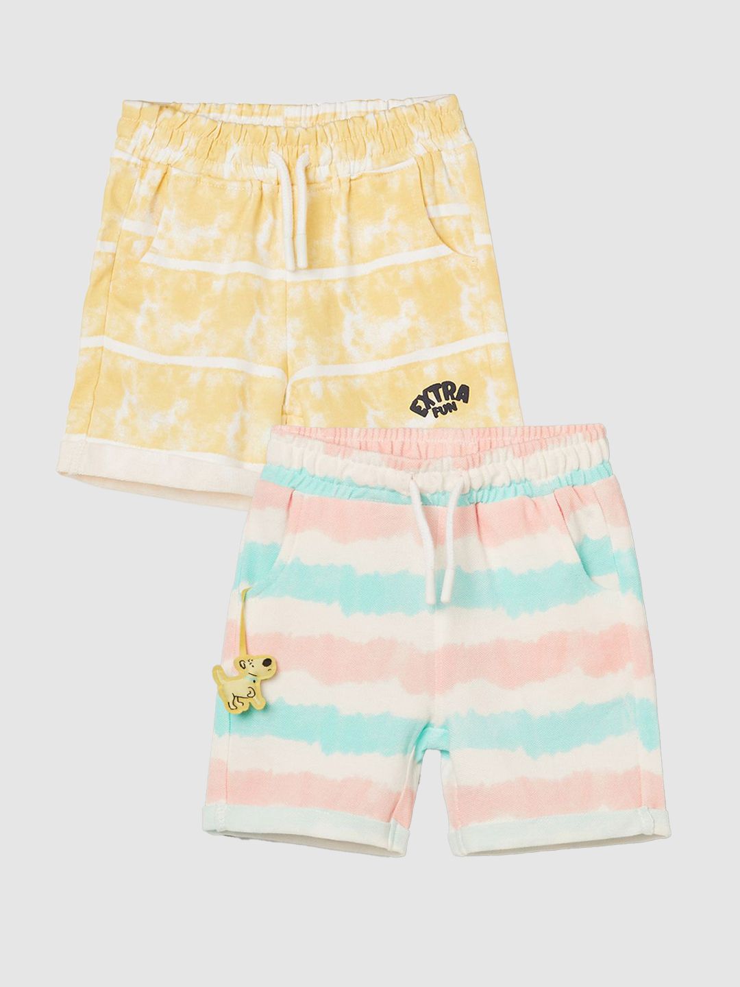 Juniors by Lifestyle Boys Pack of 2 Cotton Printed Shorts-picture-38