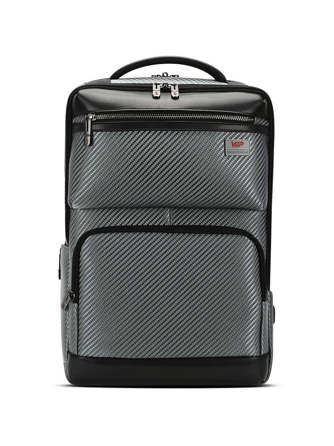 VIP Urban Grey 17 Inch Laptop Backpack 25L with 5L Expander-picture-47