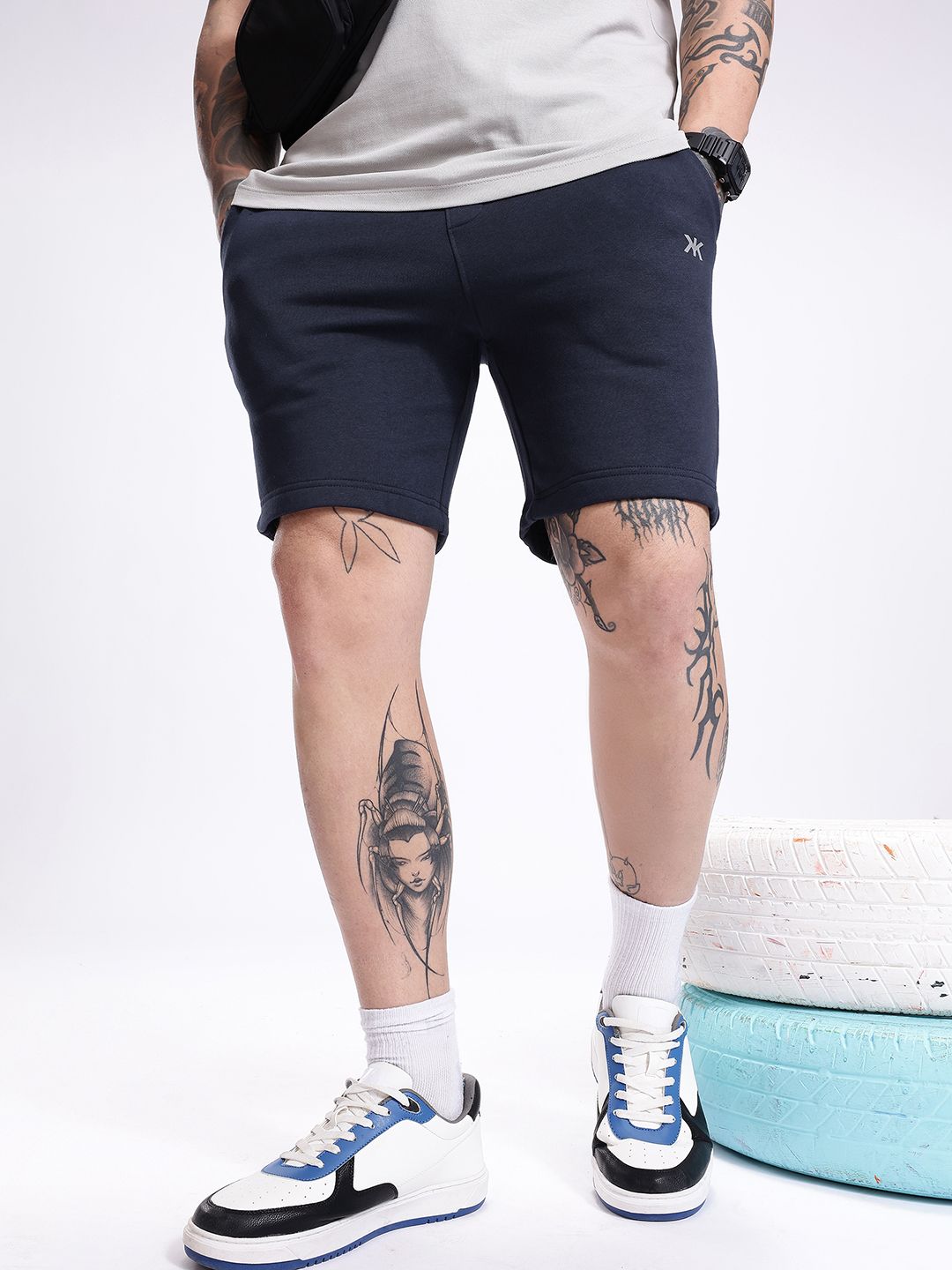 Kook N Keech Men Premium Knitted Pure Cotton Shorts