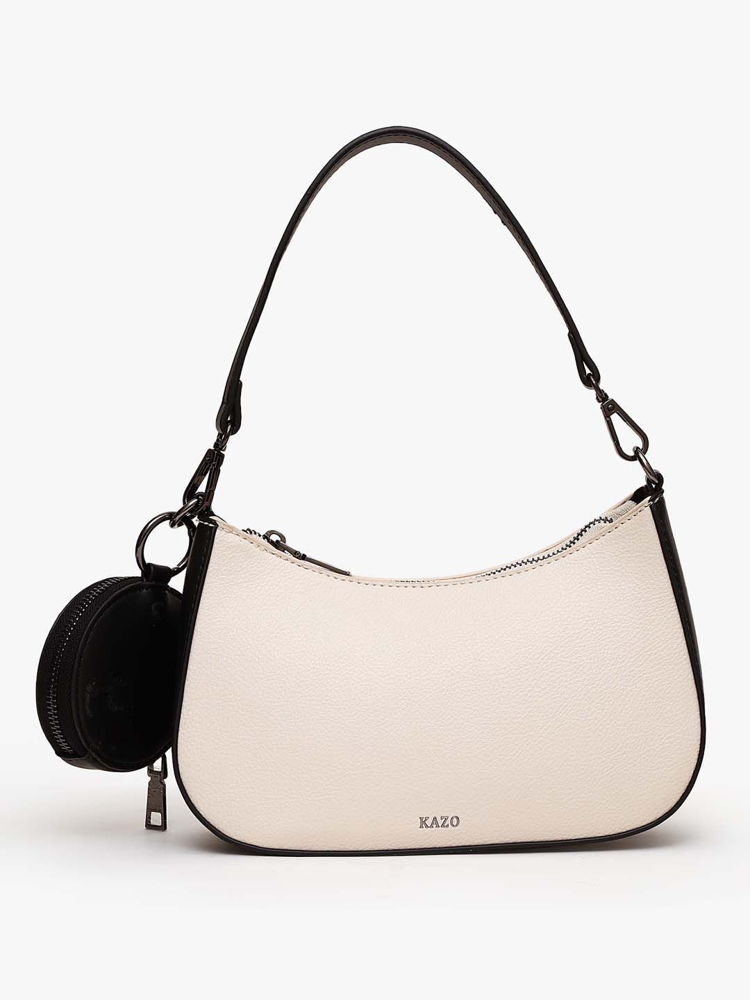 Kazo Half Moon Shoulder Bag with Fringed-picture-31