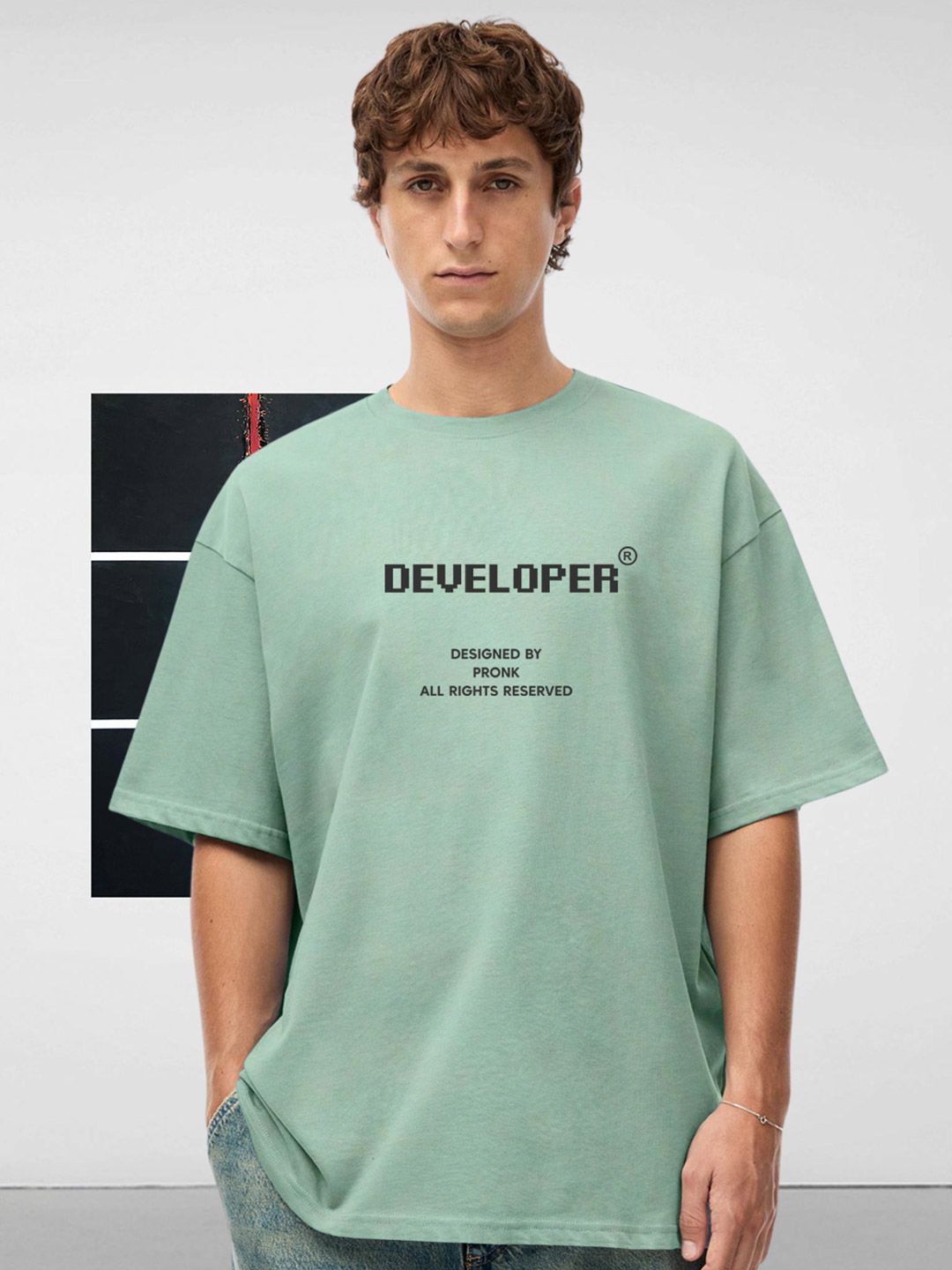 PRONK Men Green Tshirts-picture-29