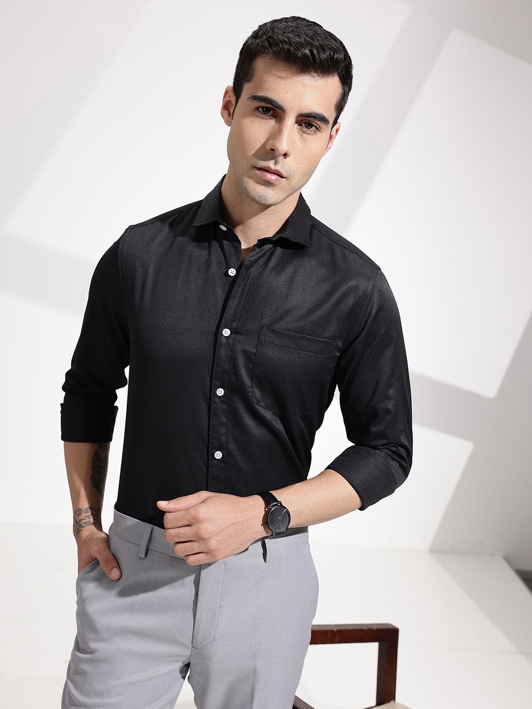 INVICTUS Men Premium Slim Fit Formal Shirt-image-43
