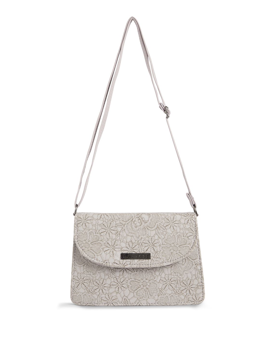 Caprese Textured Structured Sling Bag-picture-28