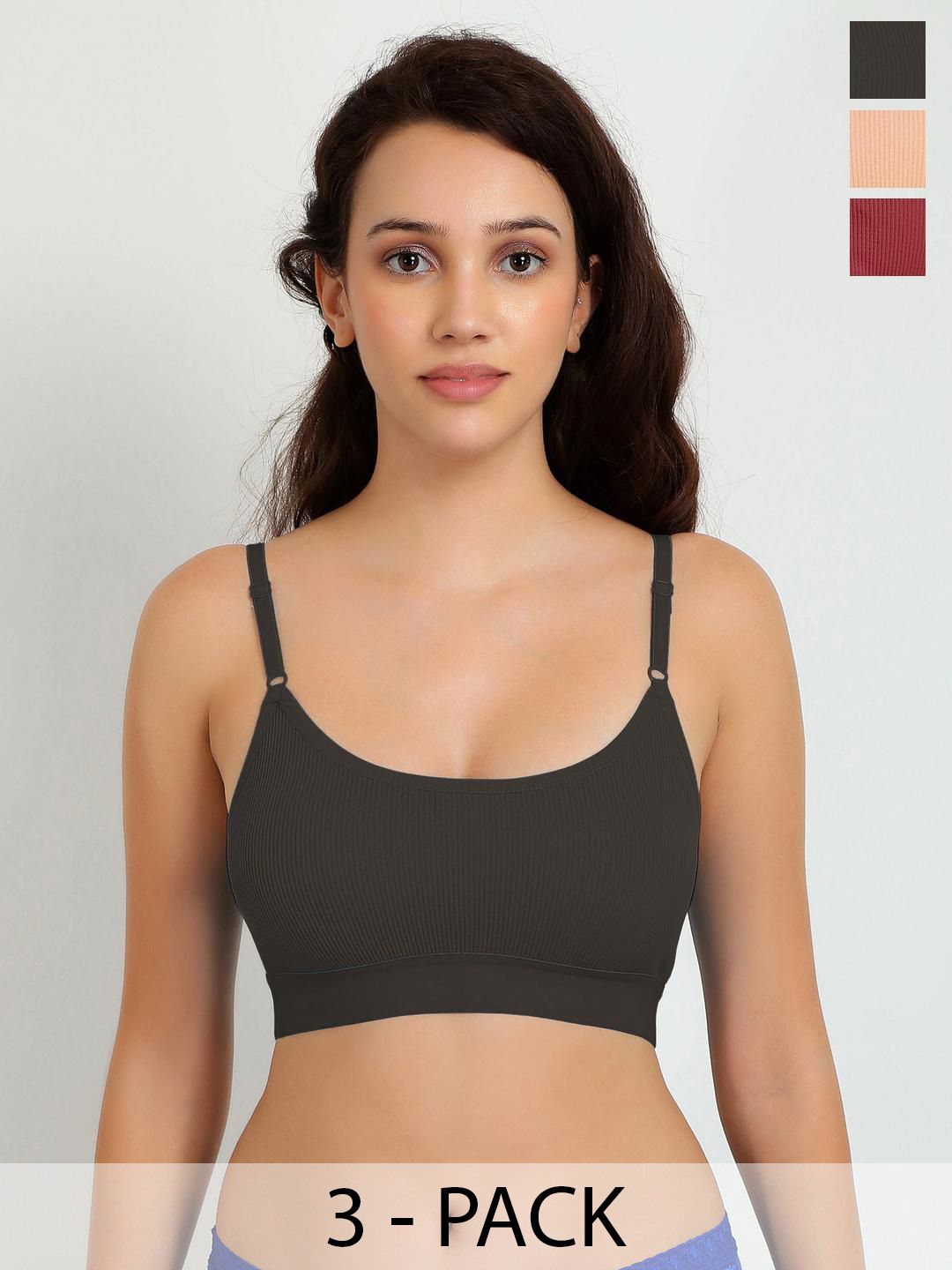 Samvar Multi Cotton Non-Wired Non Padded Minimizer Bra-picture-37