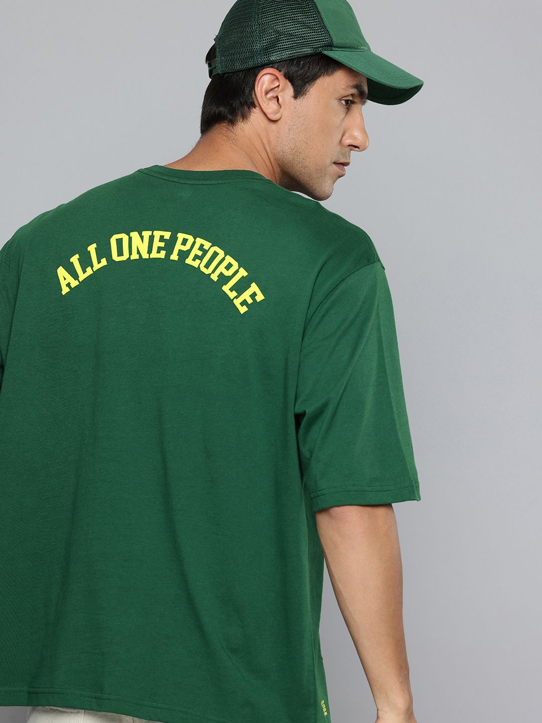 Levis Pure Cotton Typography Puff Printed Oversized T-shirt-image-36