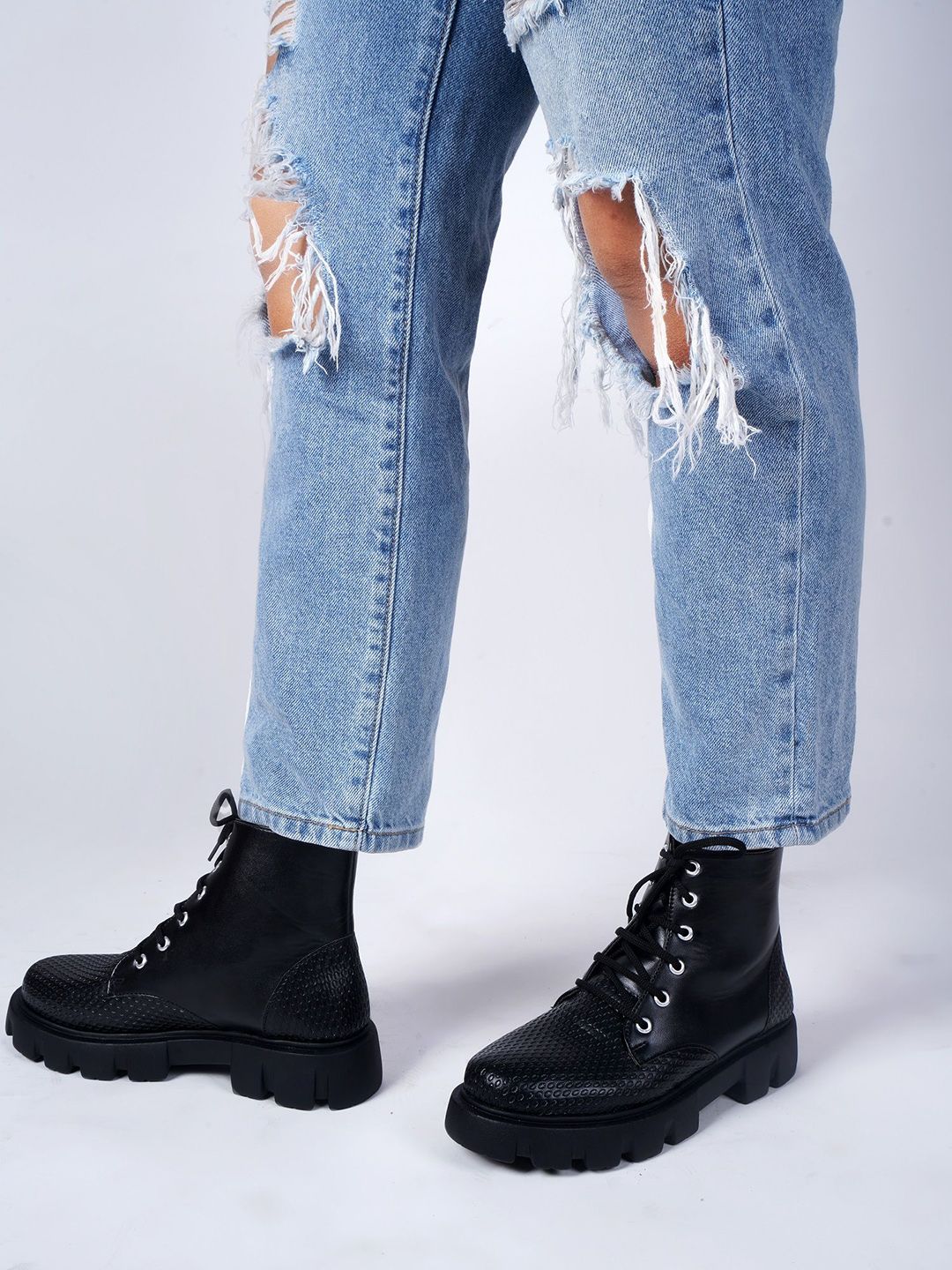 TRYME Women Round-Toe High Top Regular Boots-picture-27