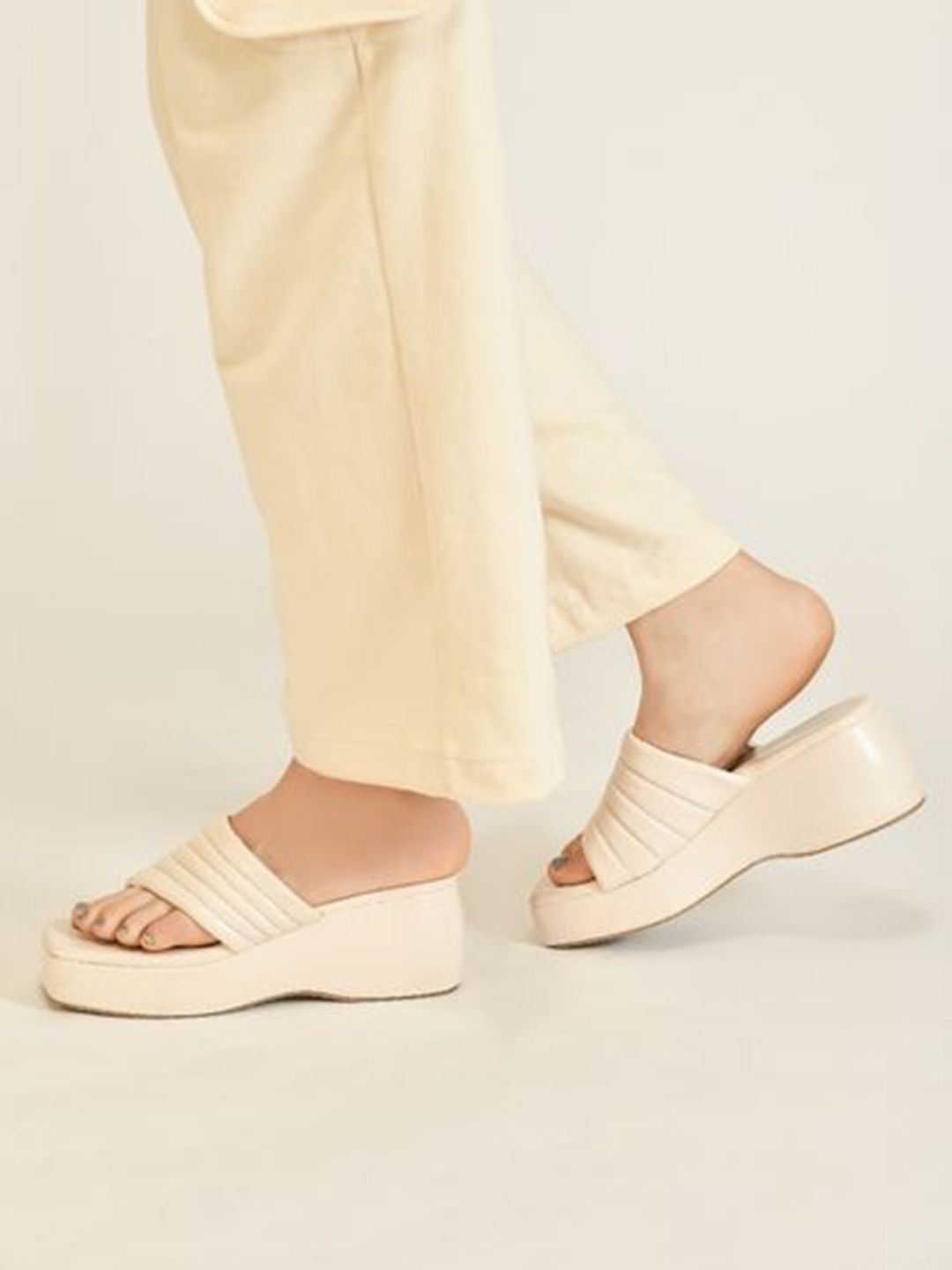 TRYME Women Open Toe Wedge Heels Sandals-picture-15