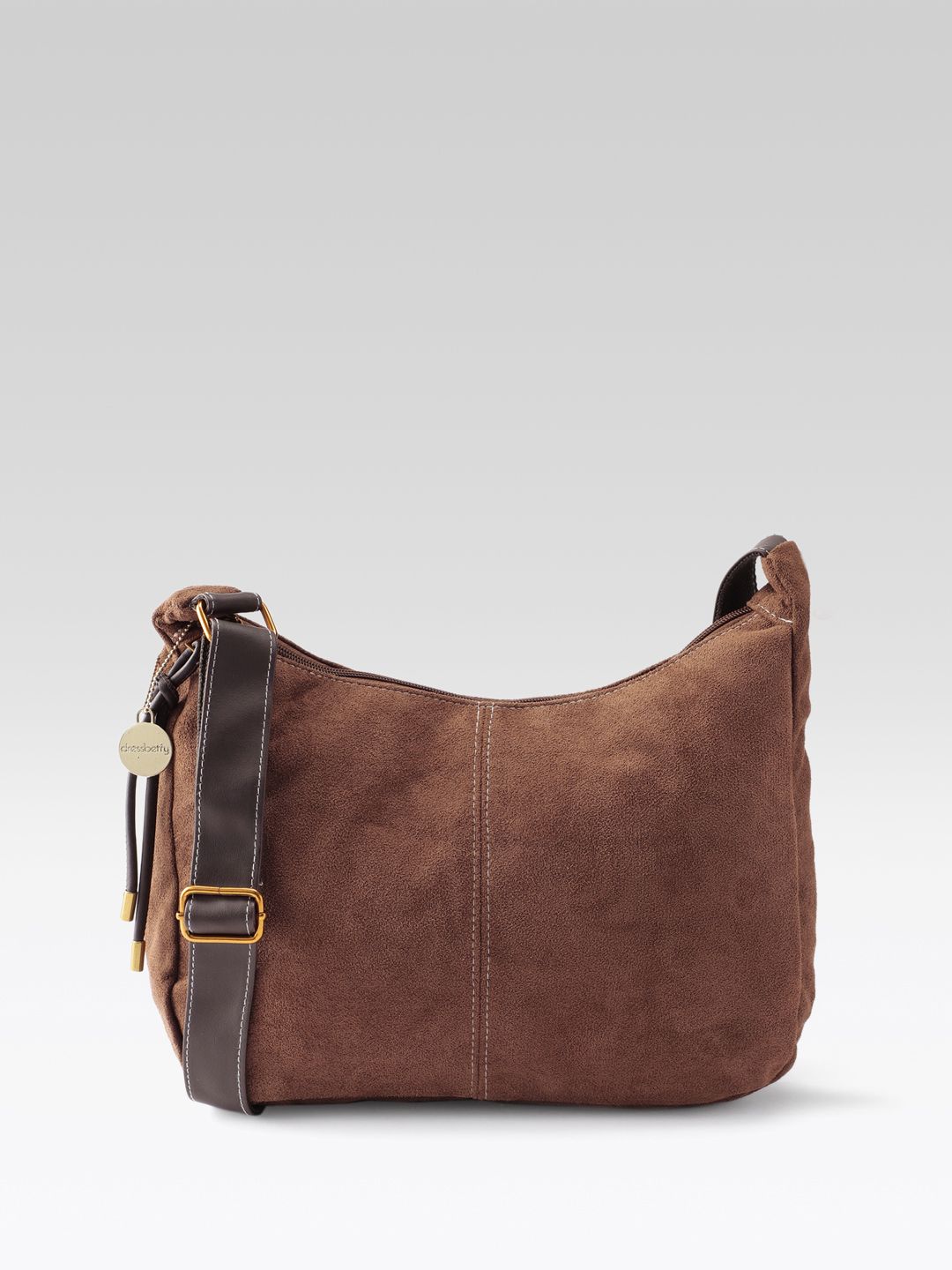 DressBerry Suede Half Moon Hobo Bag-picture-16