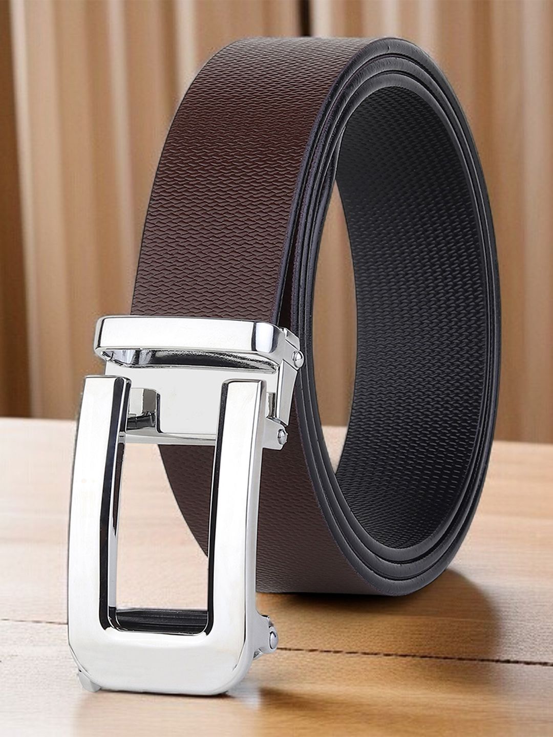 Killer Men Textured PU Reversible Formal Belt-picture-53