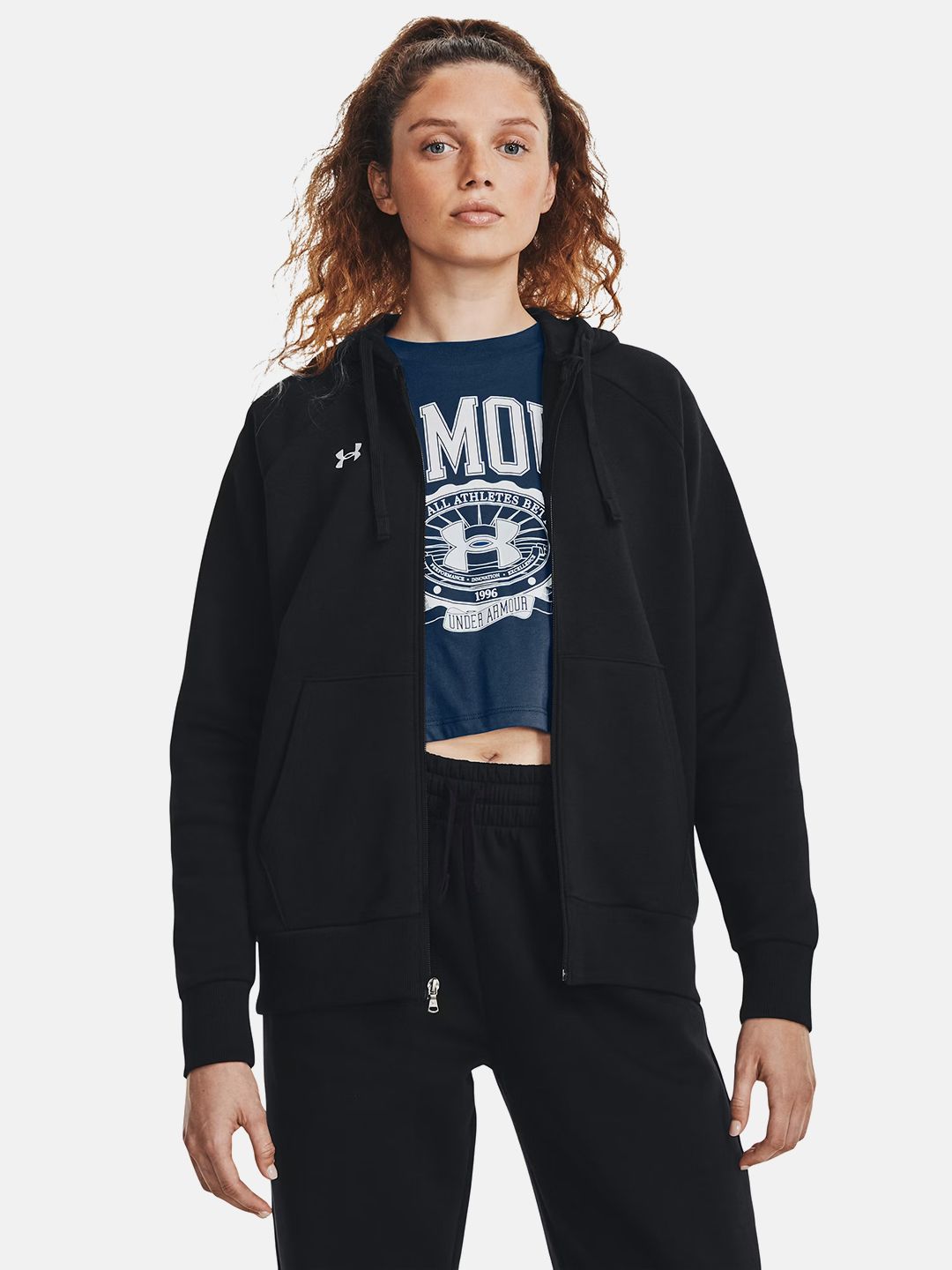 UNDER ARMOUR Rival Fleece Full Zip Hooded Sweatshirts-picture-12