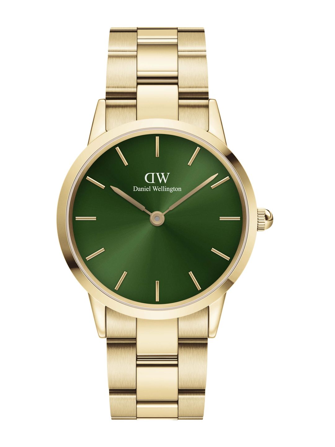 Daniel Wellington Women Iconic Link Emerald Analogue Watch - DW00100553K