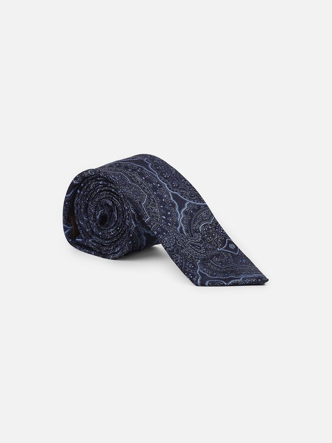 Louis Philippe Men Printed Skinny Tie-picture-22