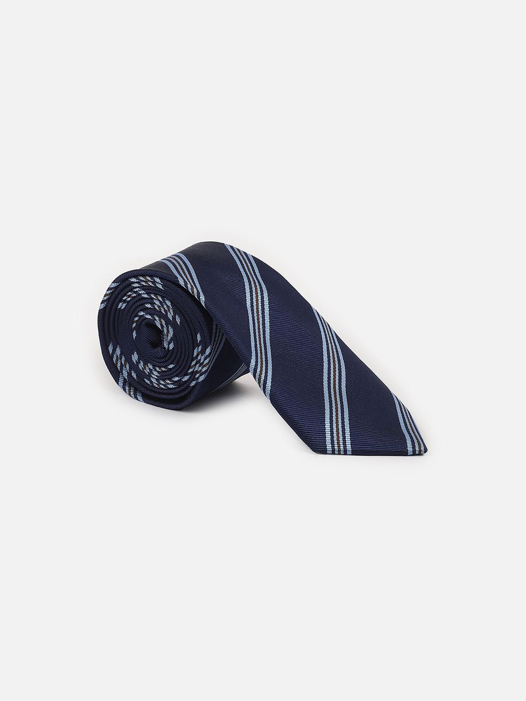 Louis Philippe Men Striped Broad Tie-picture-30
