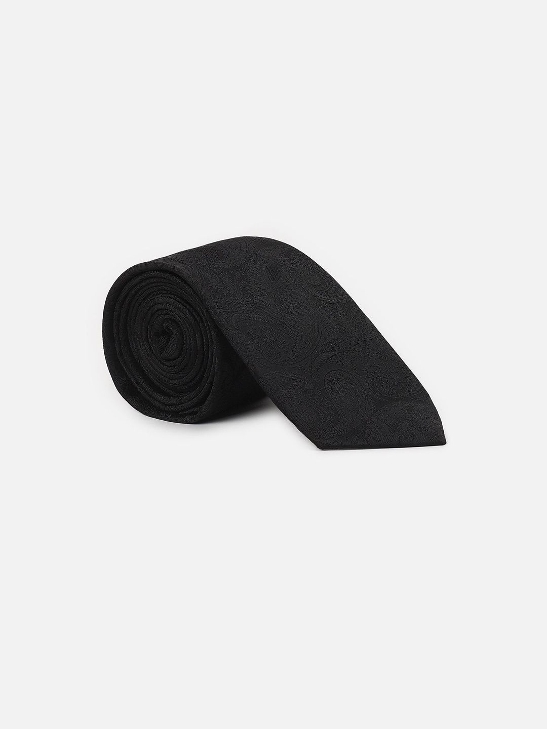 Louis Philippe Men Embroidered Broad Tie-picture-10