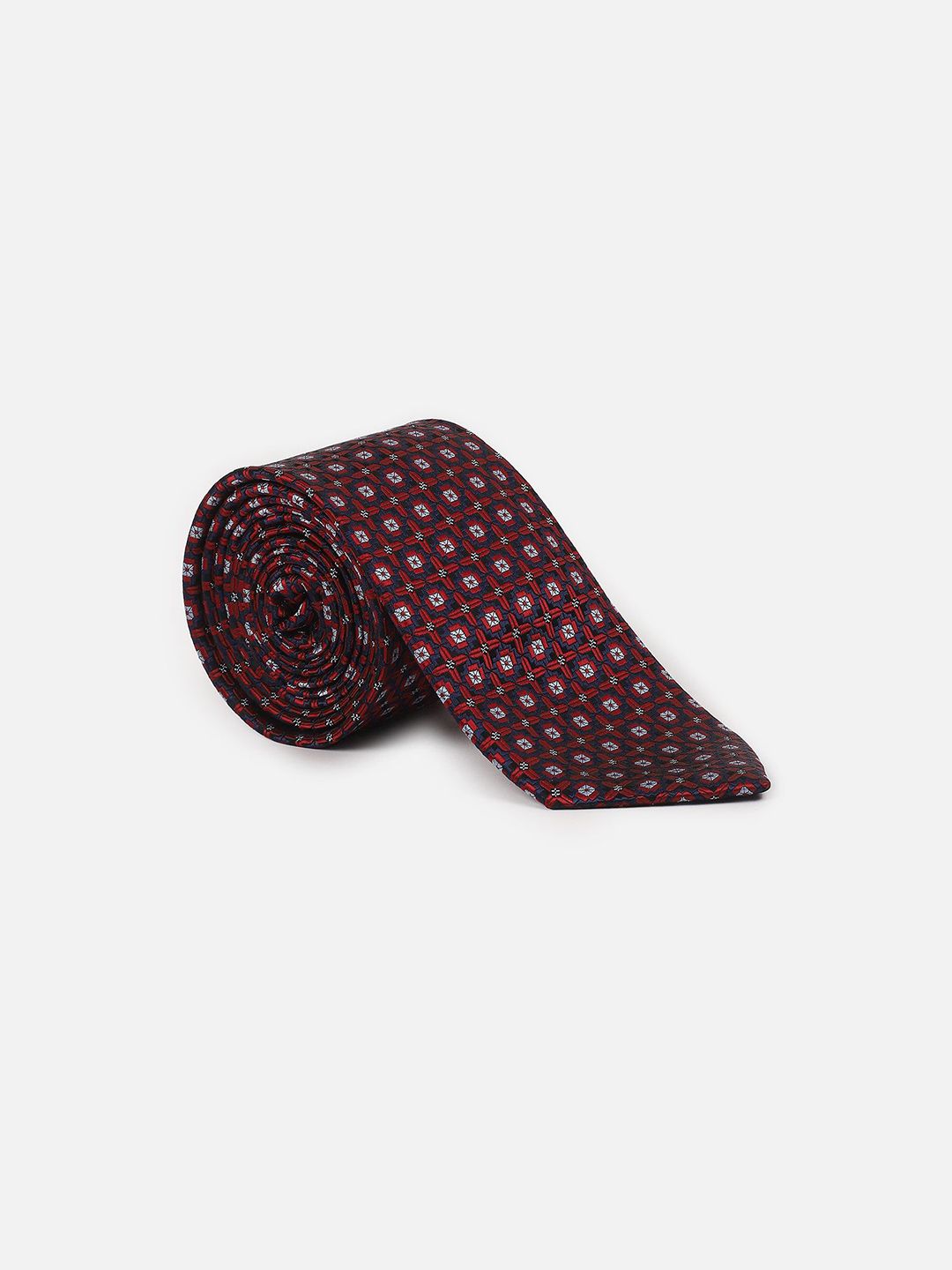 Louis Philippe Men Embroidered Broad Tie-picture-38