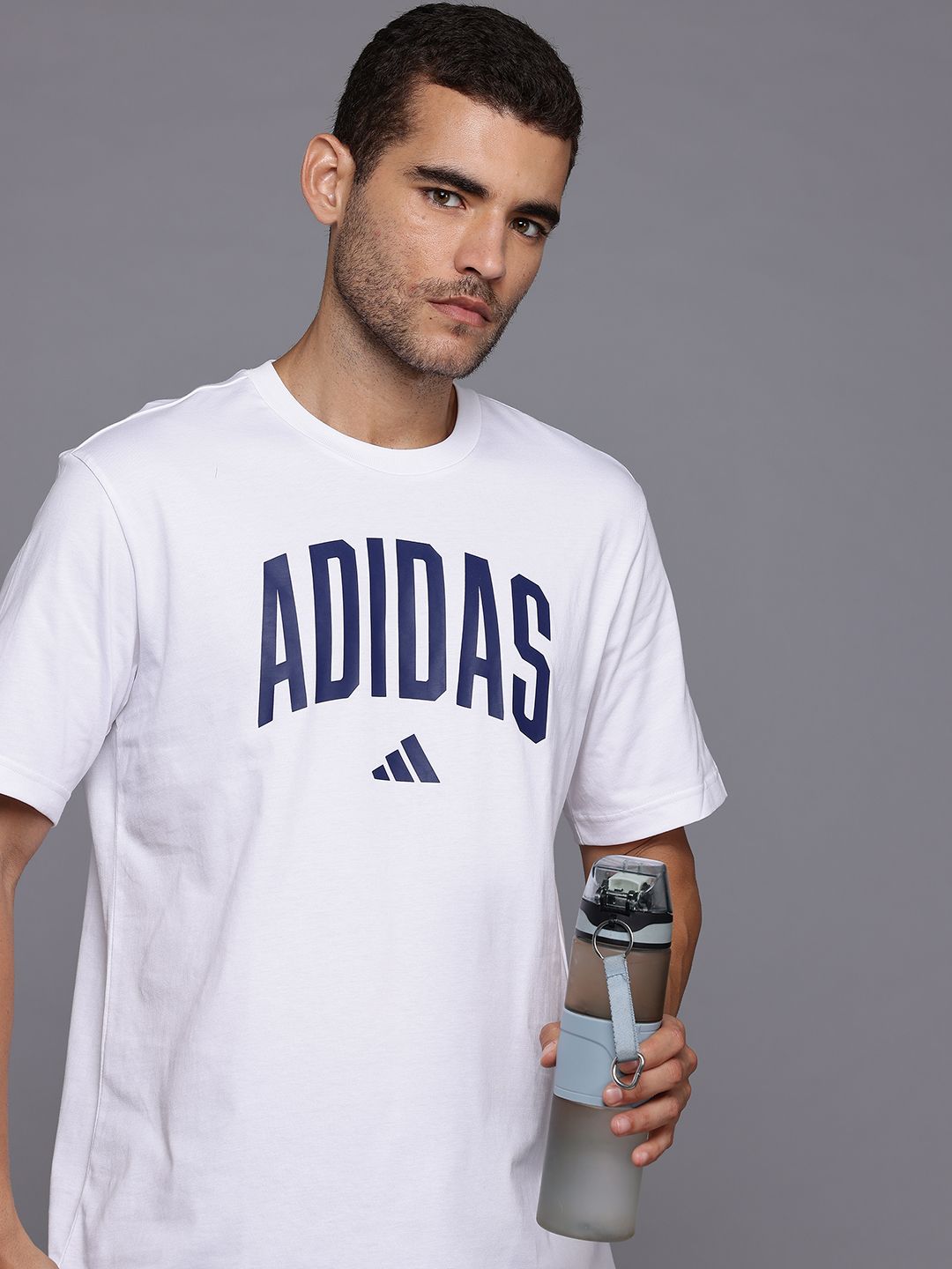 ADIDAS Collegiate Brand Logo Print T-shirt-picture-11