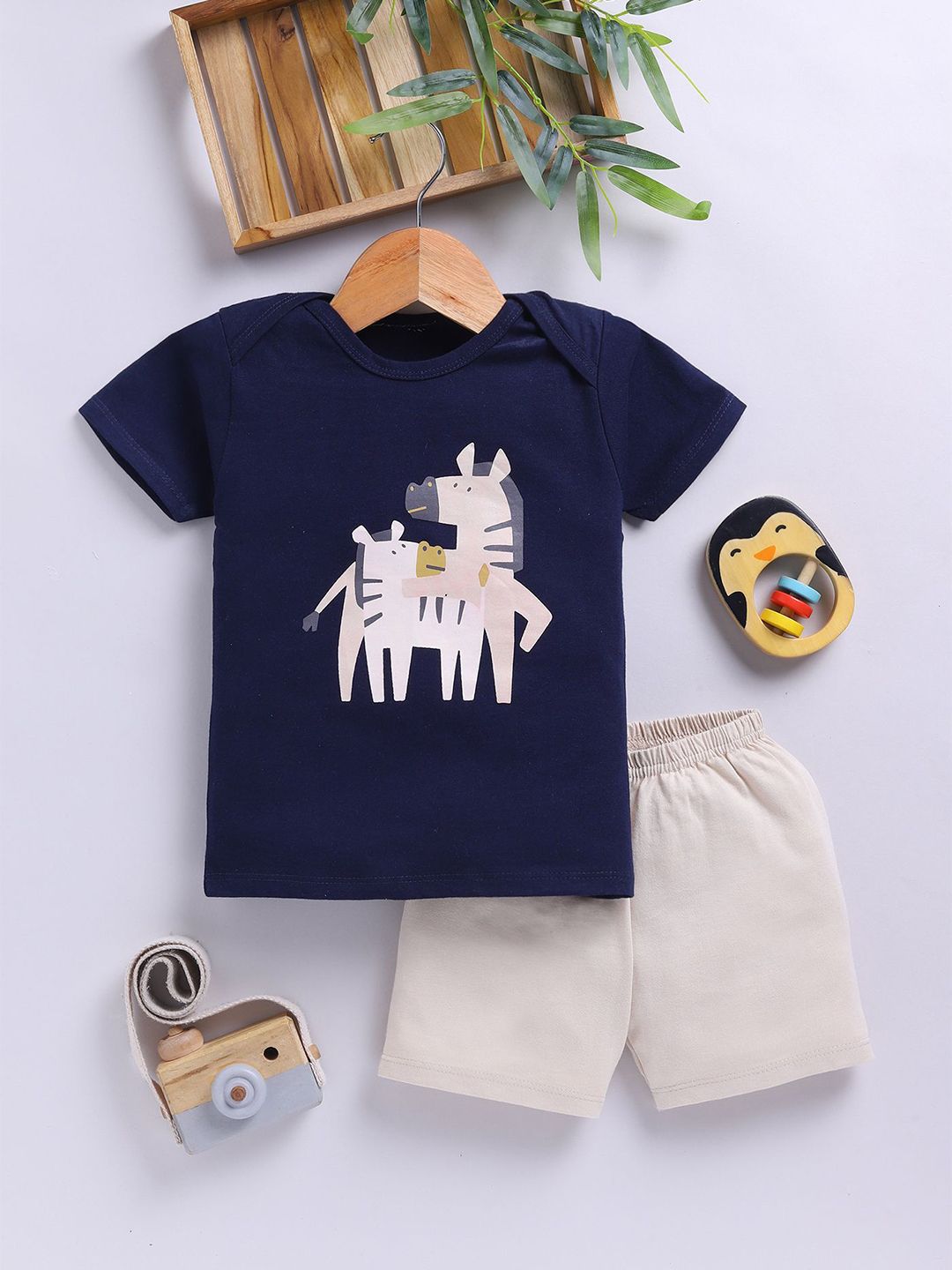 Toonyport Boys Printed Pure Cotton Clothing Set-picture-56