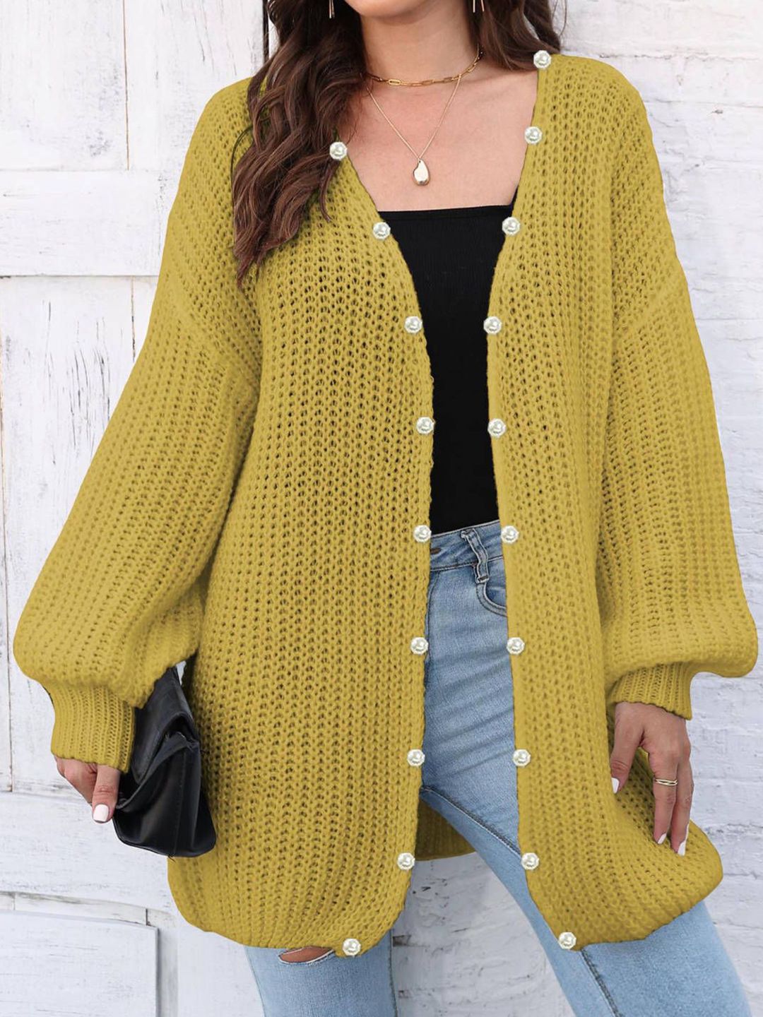 bebe Women Longline Cardigan-picture-25