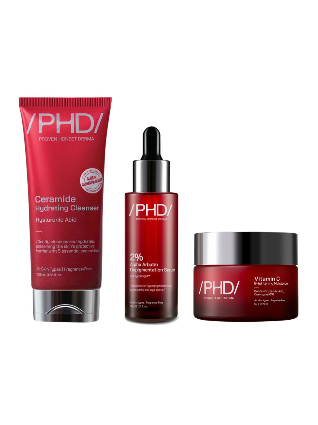 Proven Honest Derma Set of Hydrating Cleanser + Brightening Moisturizer + Serum-picture-21