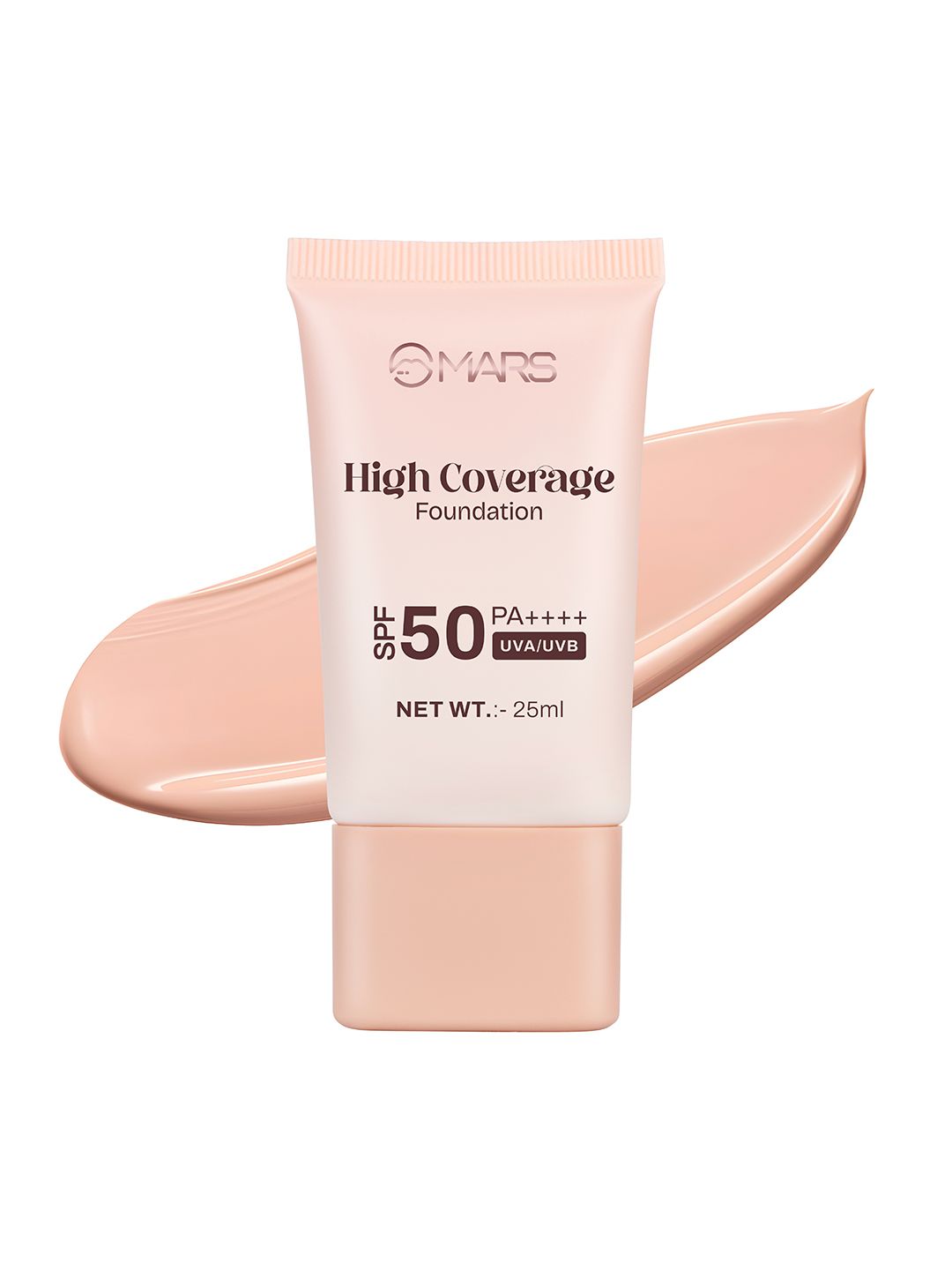 MARS High Coverage SPF50 PA++++ Liquid Foundation 25ml - Ivory Glow 01-image-16