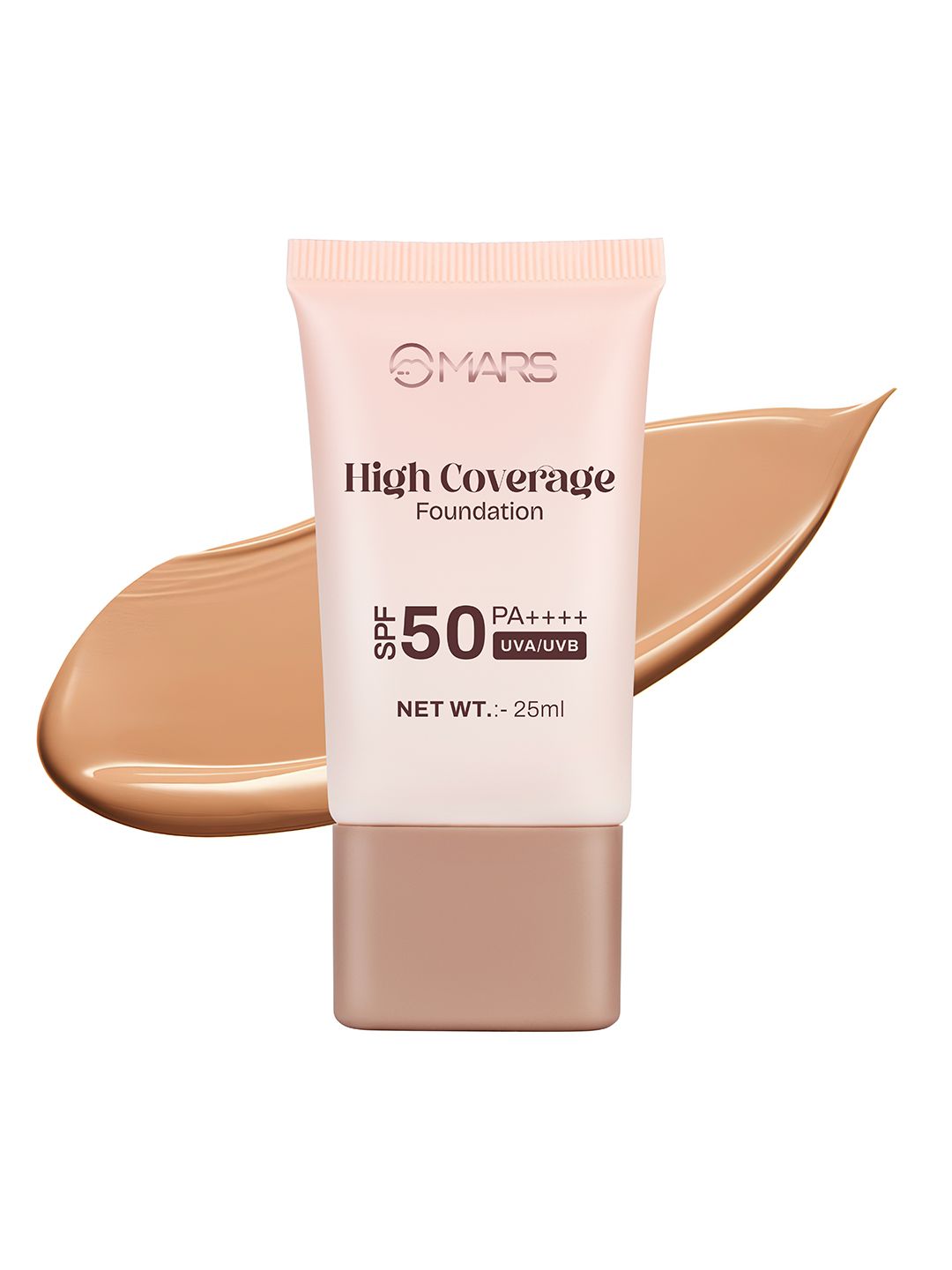 MARS High Coverage SPF50 PA++++ Liquid Foundation 25ml - Deep Tan 08-image-15